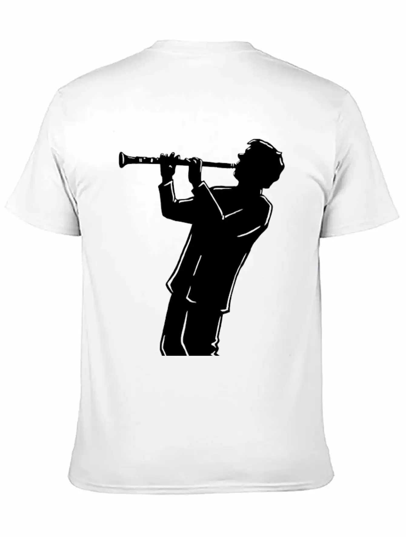 NY Boogy Nights Clarinet Basic Graphic T-Shirt – Daily Comfort In Soft Cotton