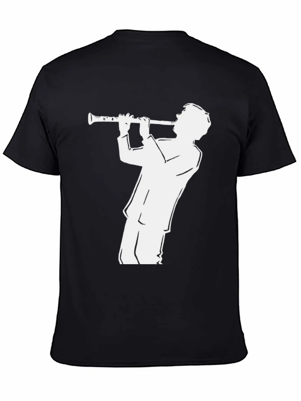 NY Boogy Nights Clarinet Basic Graphic T-Shirt – Daily Comfort In Soft Cotton