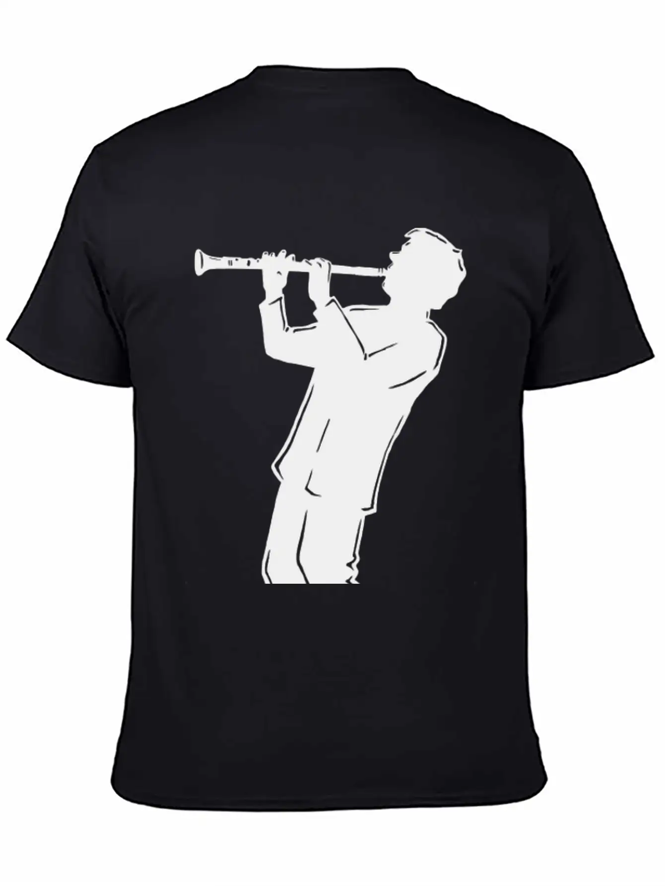 NY Boogy Nights Clarinet Basic Graphic T-Shirt – Daily Comfort In Soft Cotton