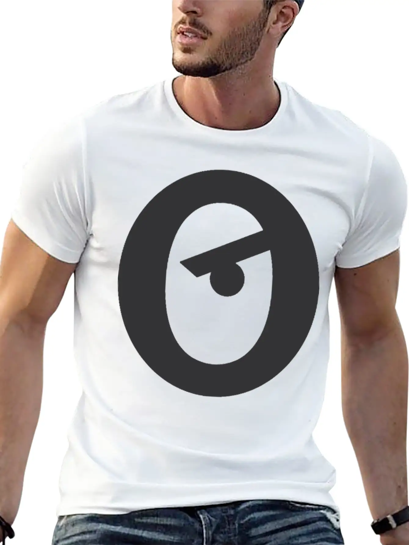 O I Care: Eye Of Awareness Timeless Short Sleeve Tee – Comfy And Minimalist Design