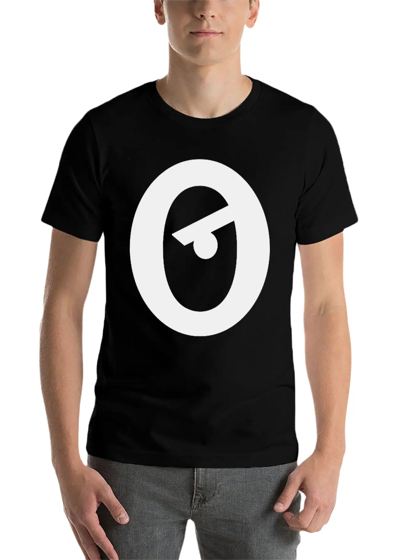 O I Care: Eye Of Awareness Timeless Short Sleeve Tee – Comfy And Minimalist Design
