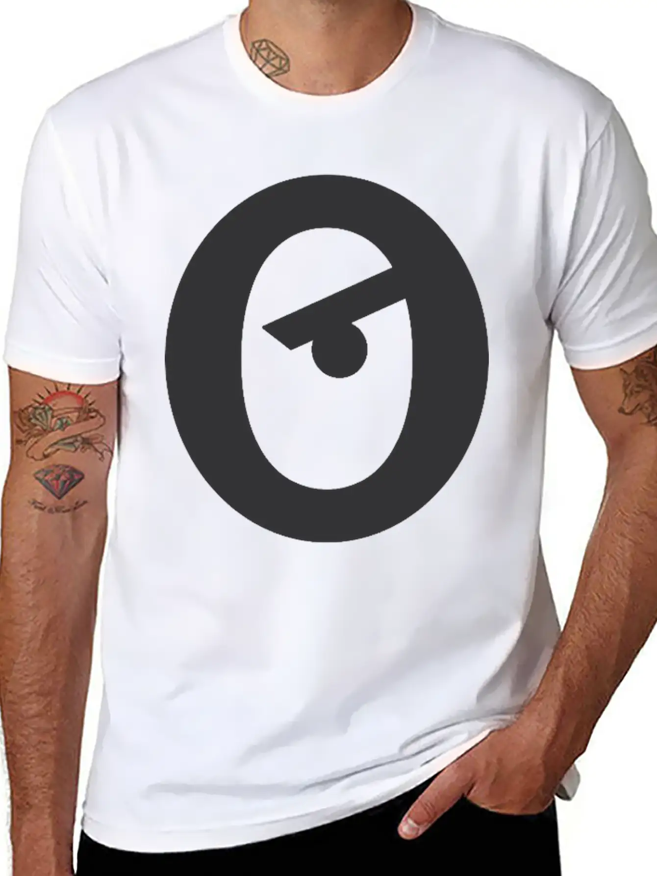 O I Care: Eye Of Awareness Timeless Short Sleeve Tee – Comfy And Minimalist Design