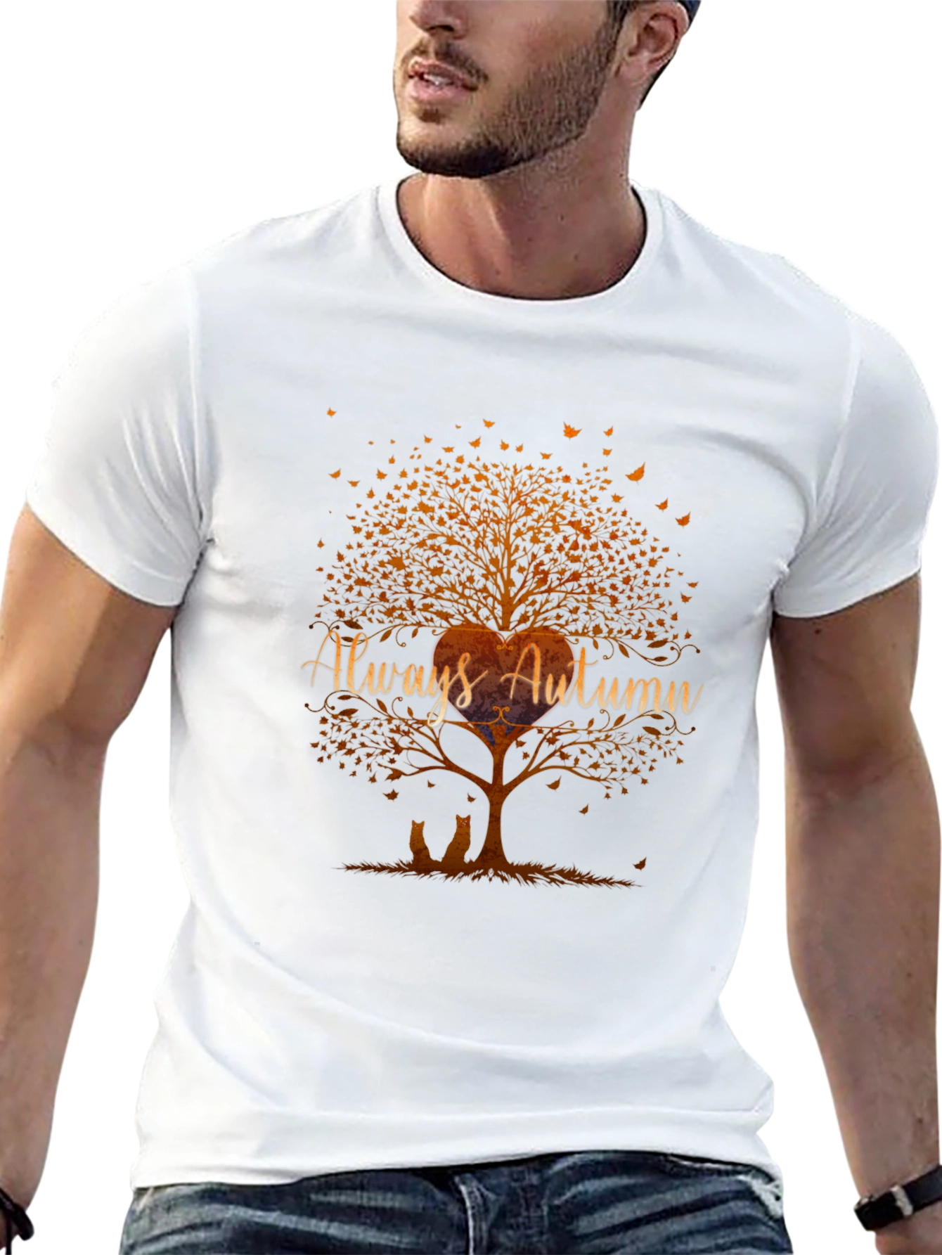 Always Autumn Tree Graphic Tee