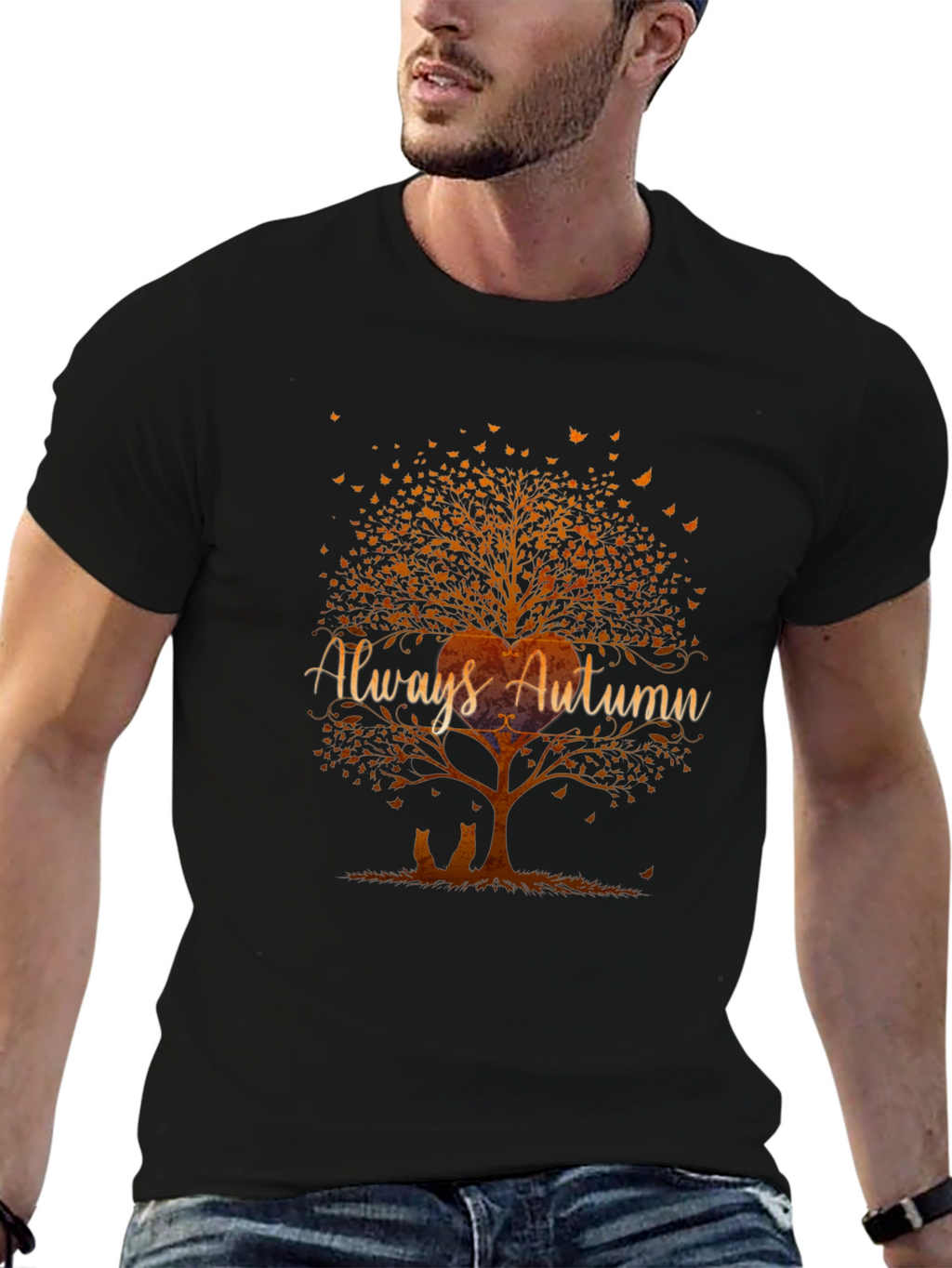 Always Autumn Tree Graphic Tee