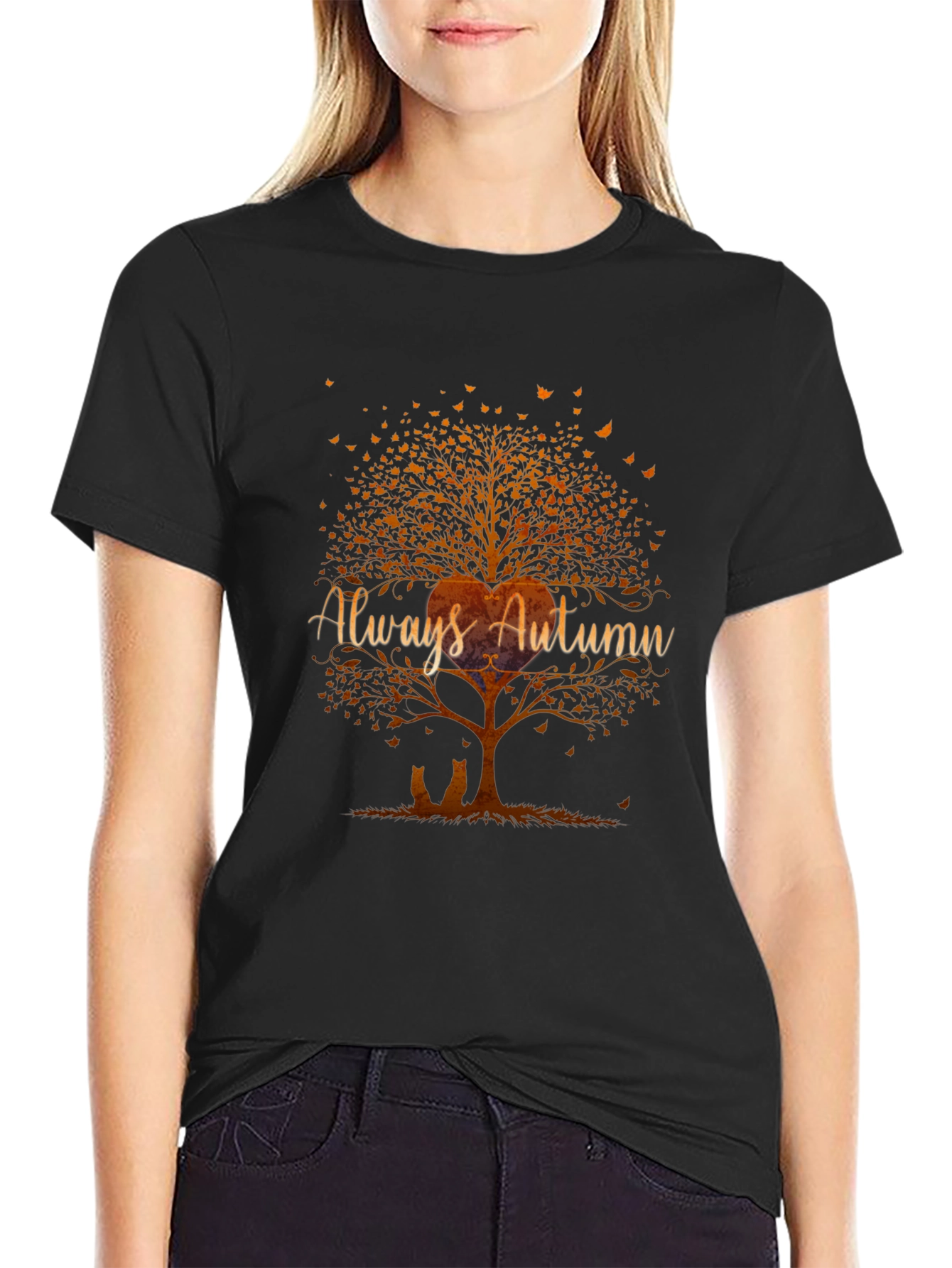 Always Autumn Tree Graphic Tee