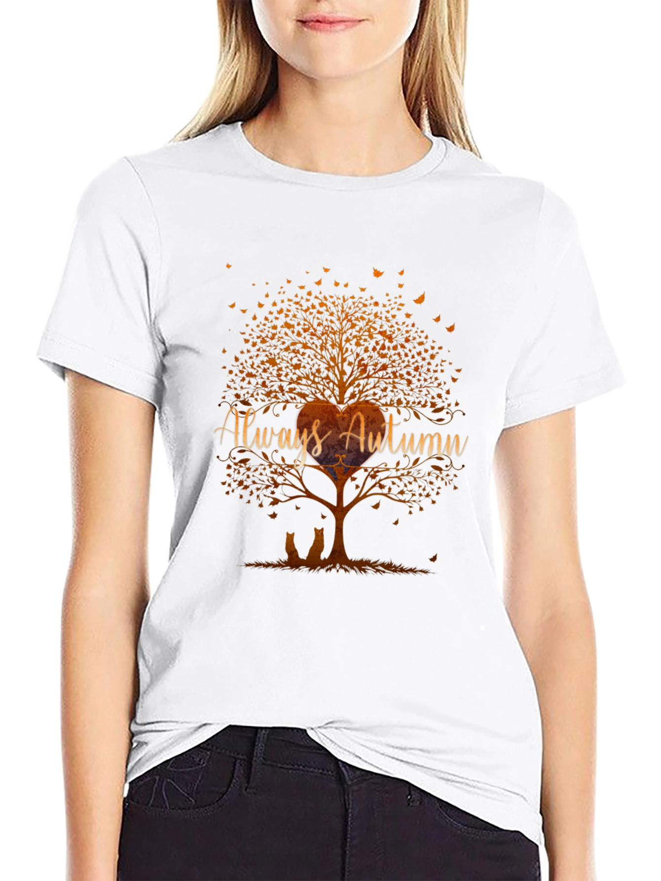 Always Autumn Tree Graphic Tee