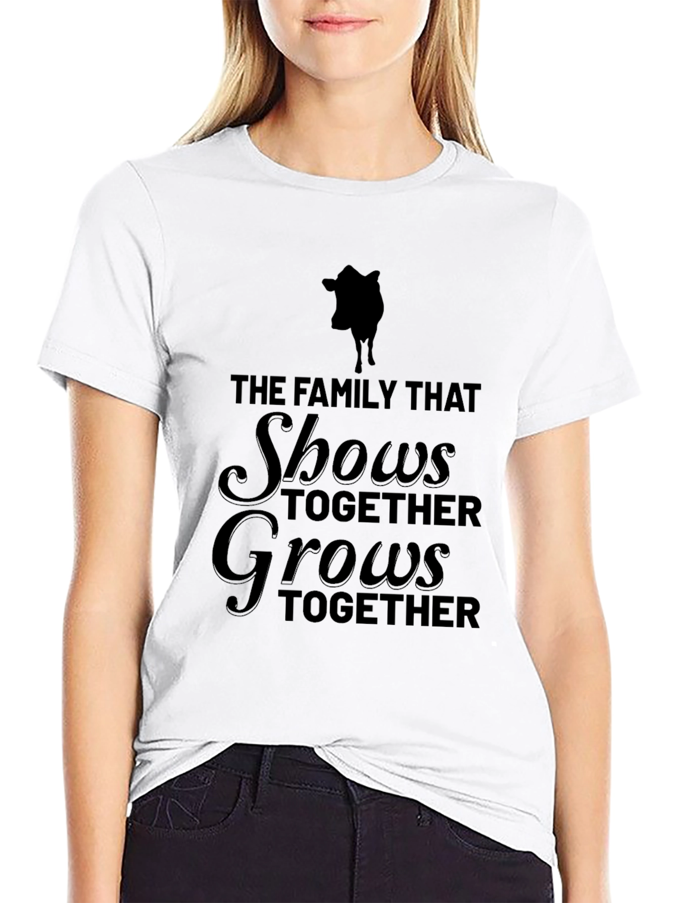 Family That Shows Together Grows Together T-Shirt
