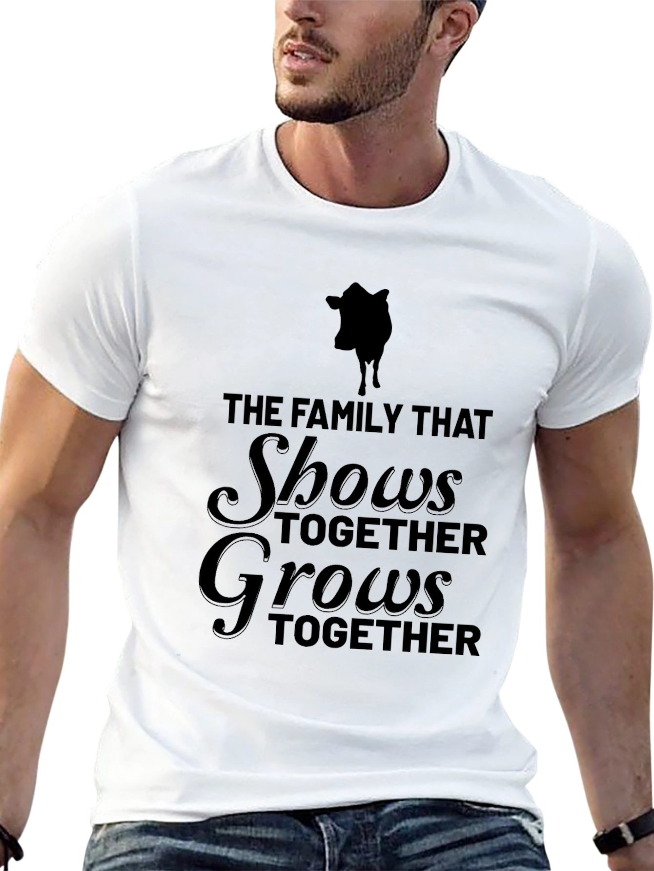 Family That Shows Together Grows Together T-Shirt
