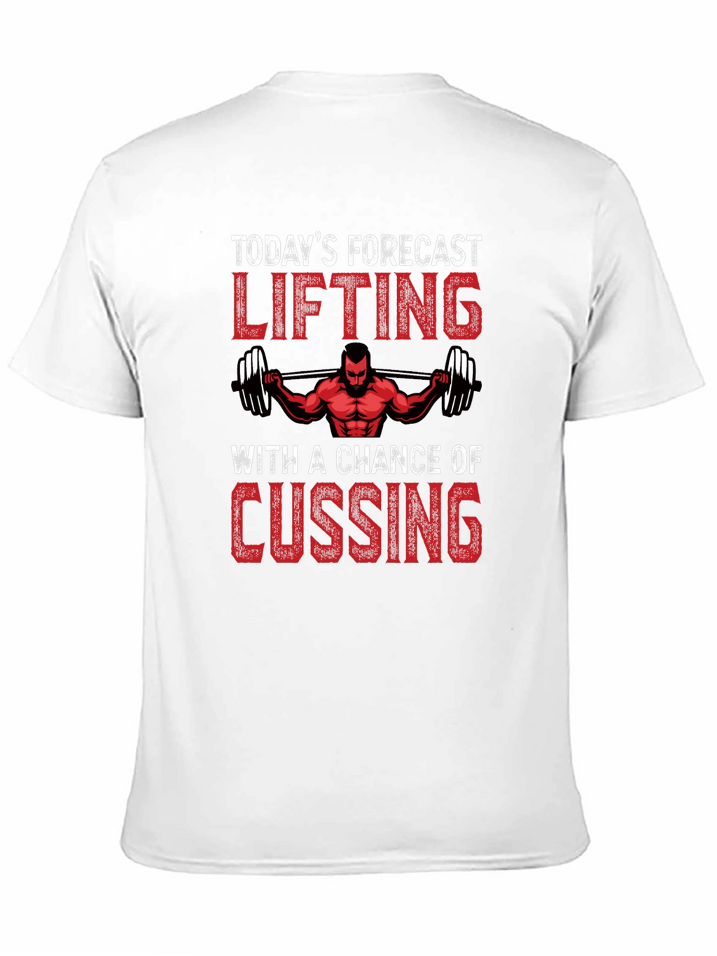 Lifting Forecast T-Shirt - Gym Motivation