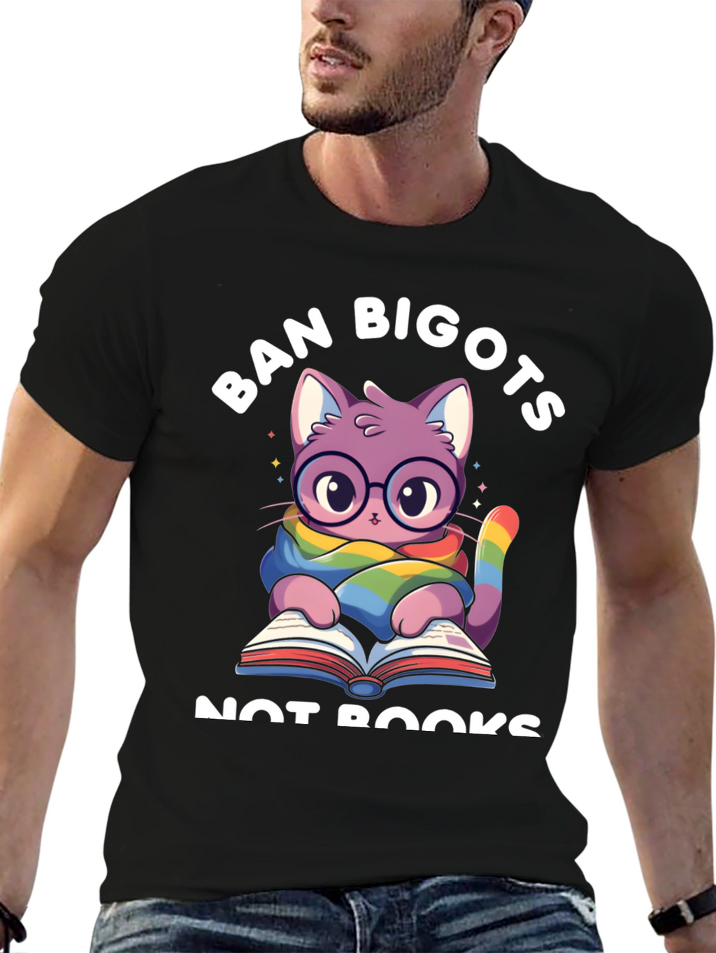 Ban Bigots Not Books T-Shirt