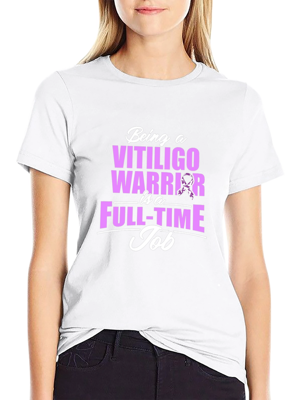 Vitiligo Awareness Warrior T-Shirt