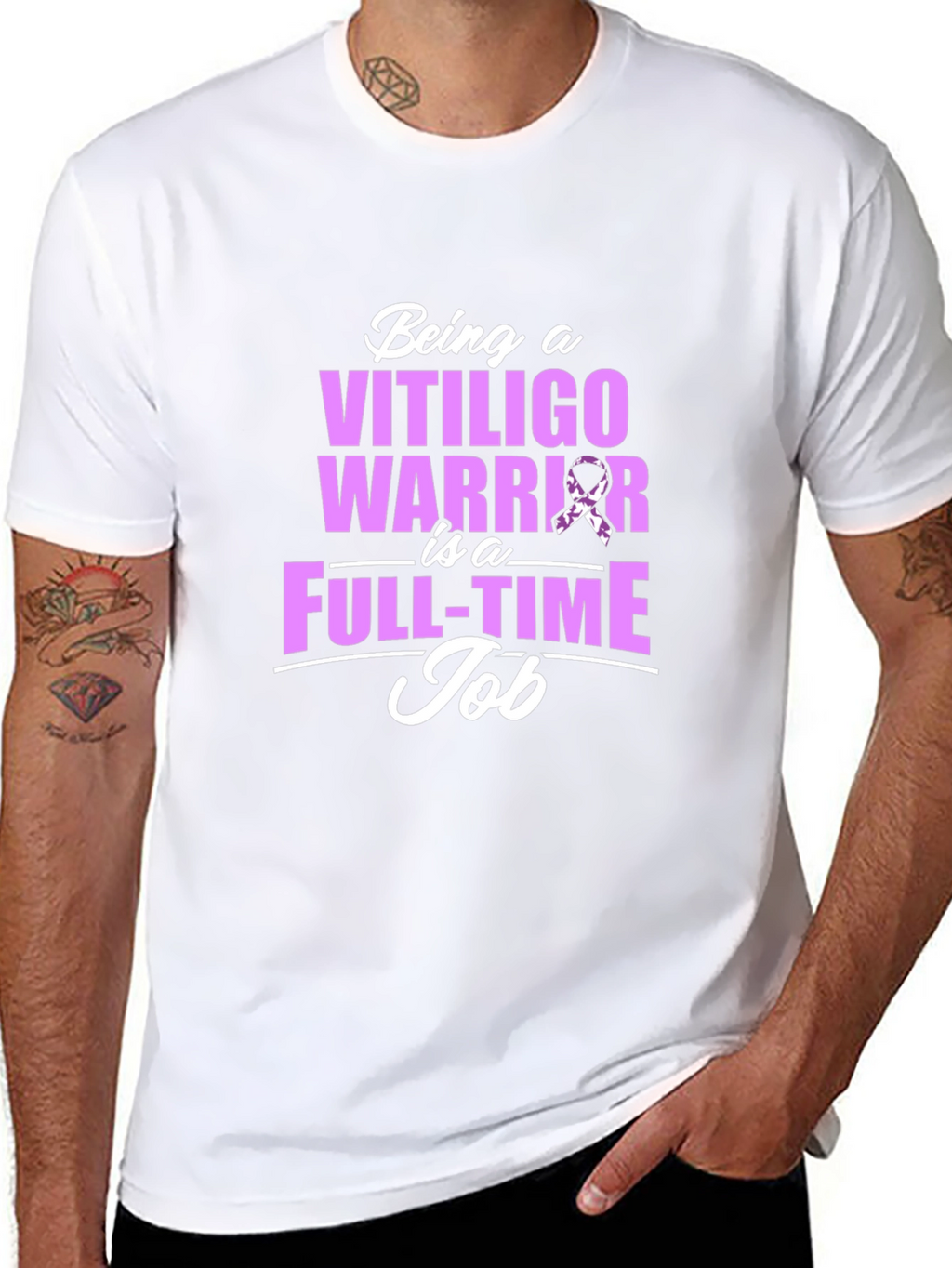 Vitiligo Awareness Warrior T-Shirt