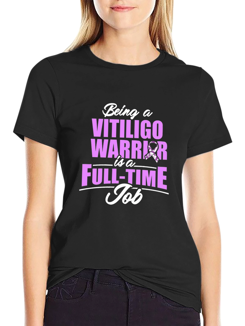 Vitiligo Awareness Warrior T-Shirt
