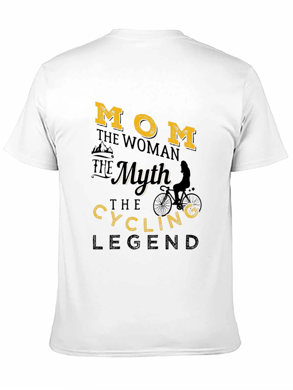 Mom Cycling Legend Graphic T-Shirt