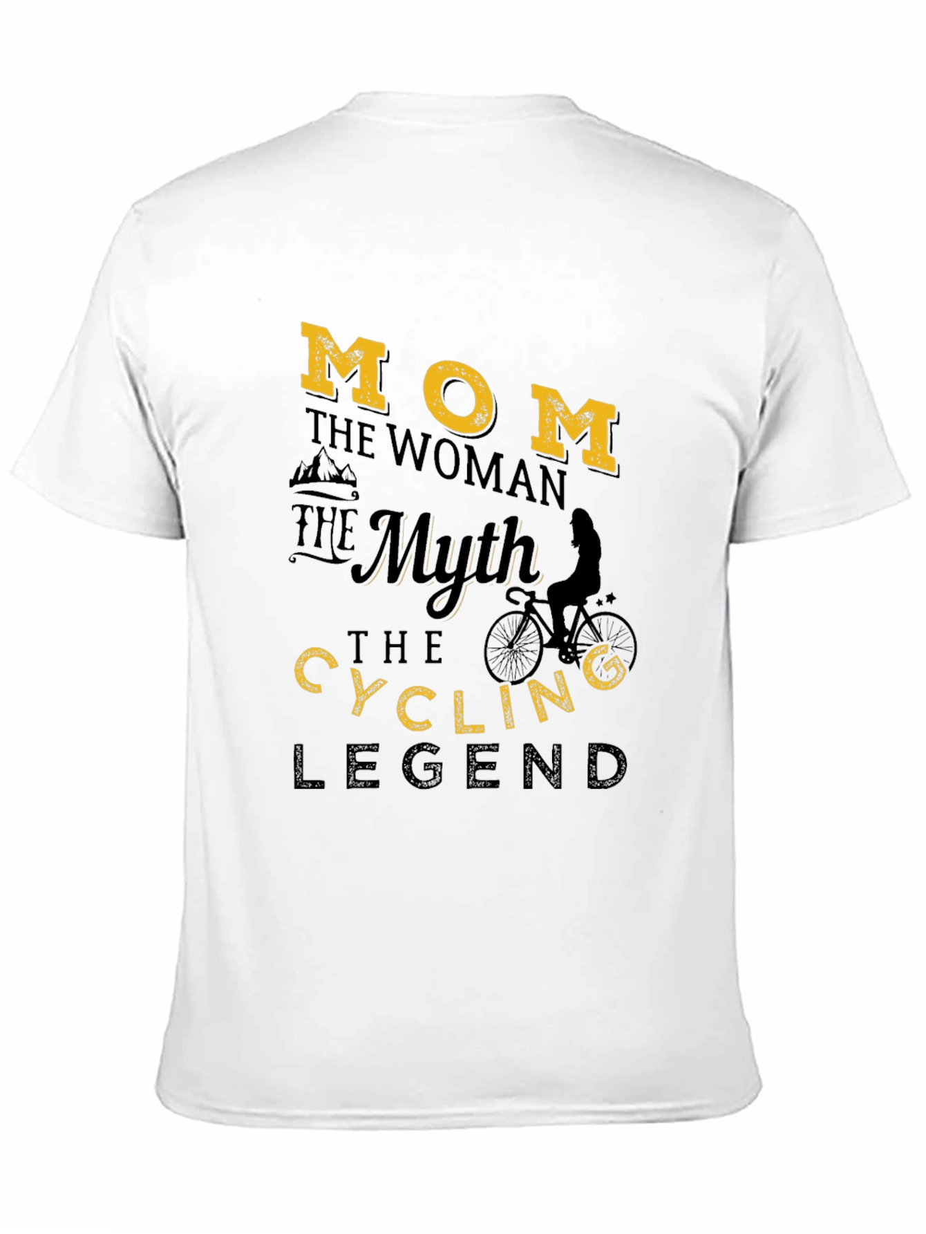 Mom Cycling Legend Graphic T-Shirt