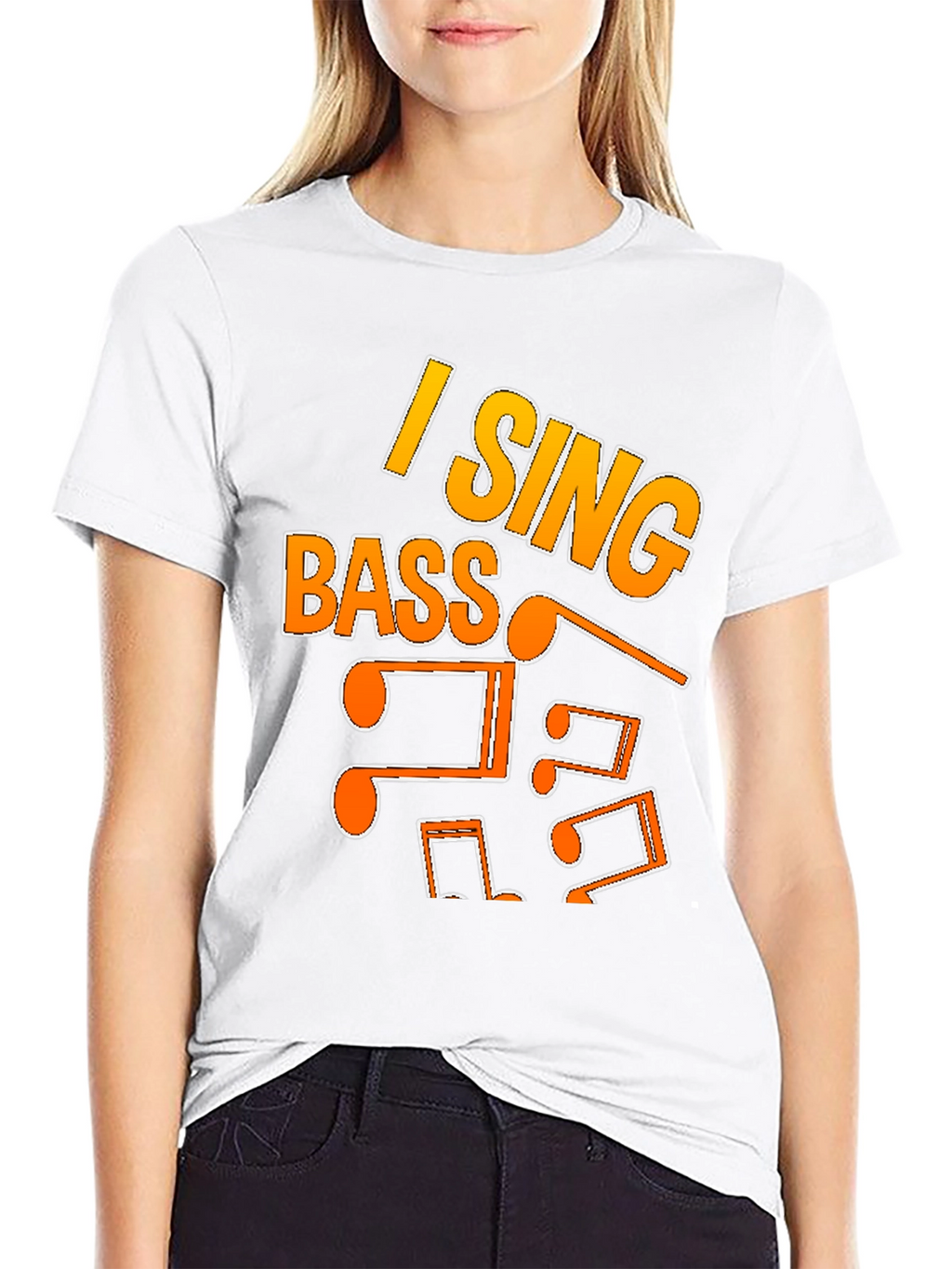 I Sing Bass T-Shirt - Music Lover Tee