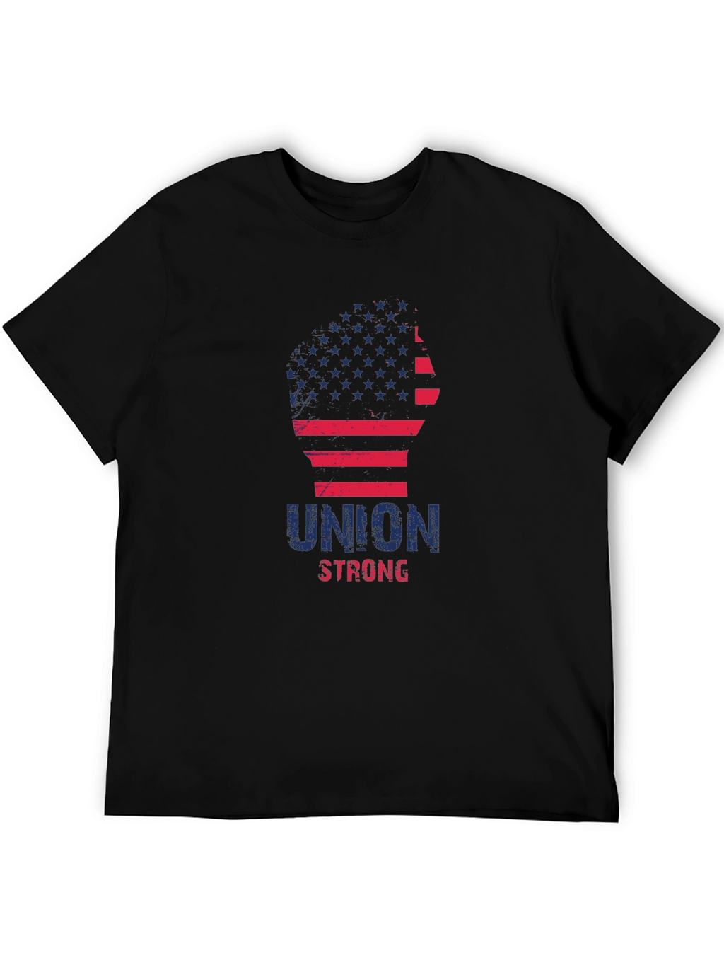 Union Strong USA Flag Graphic T-Shirt