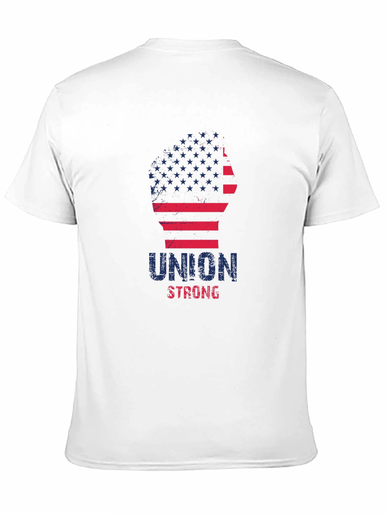 Union Strong USA Flag Graphic T-Shirt