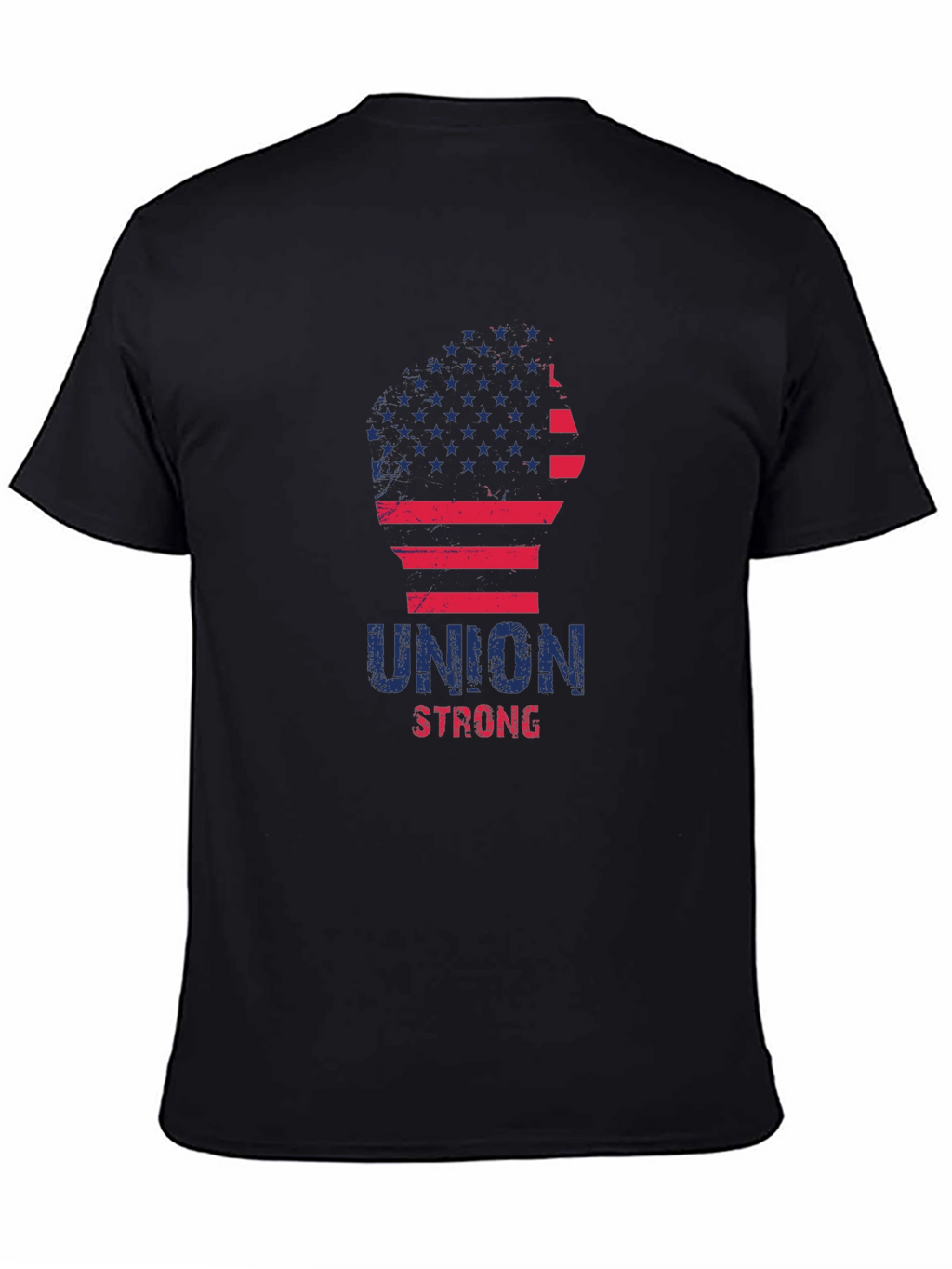 Union Strong USA Flag Graphic T-Shirt