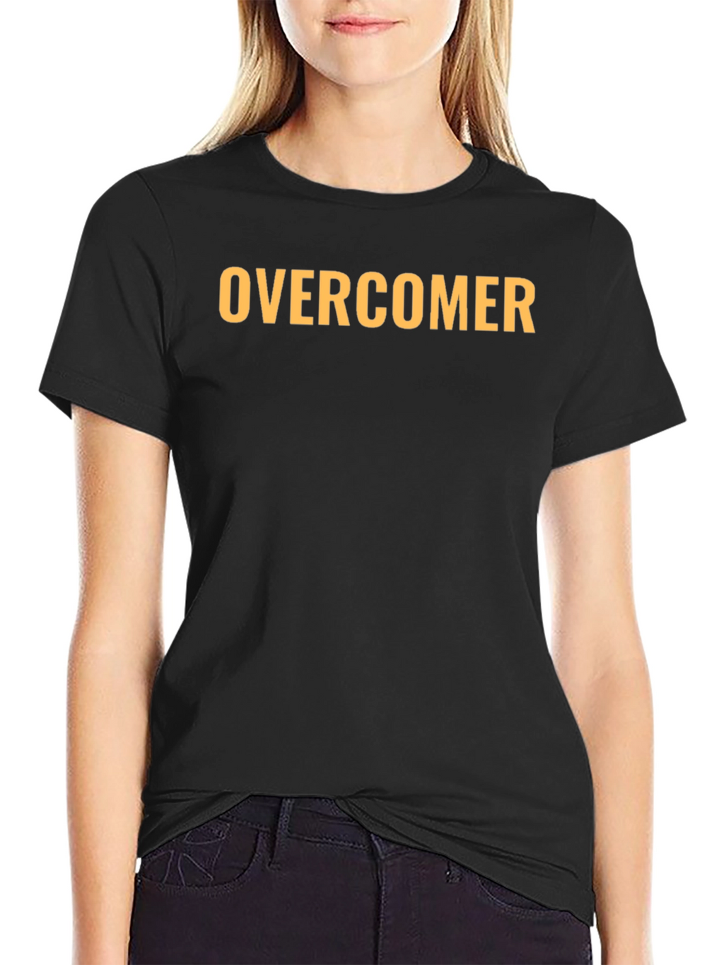 Overcomer Graphic T-Shirt - Black
