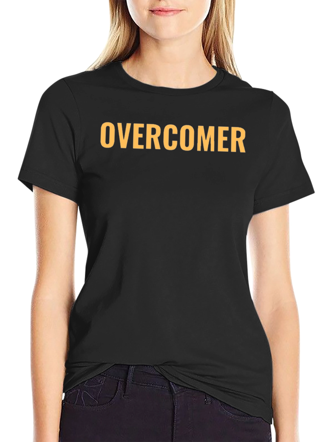 Overcomer Graphic T-Shirt - Black