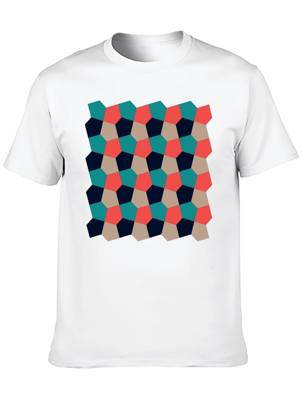 Geometric Pattern Tee