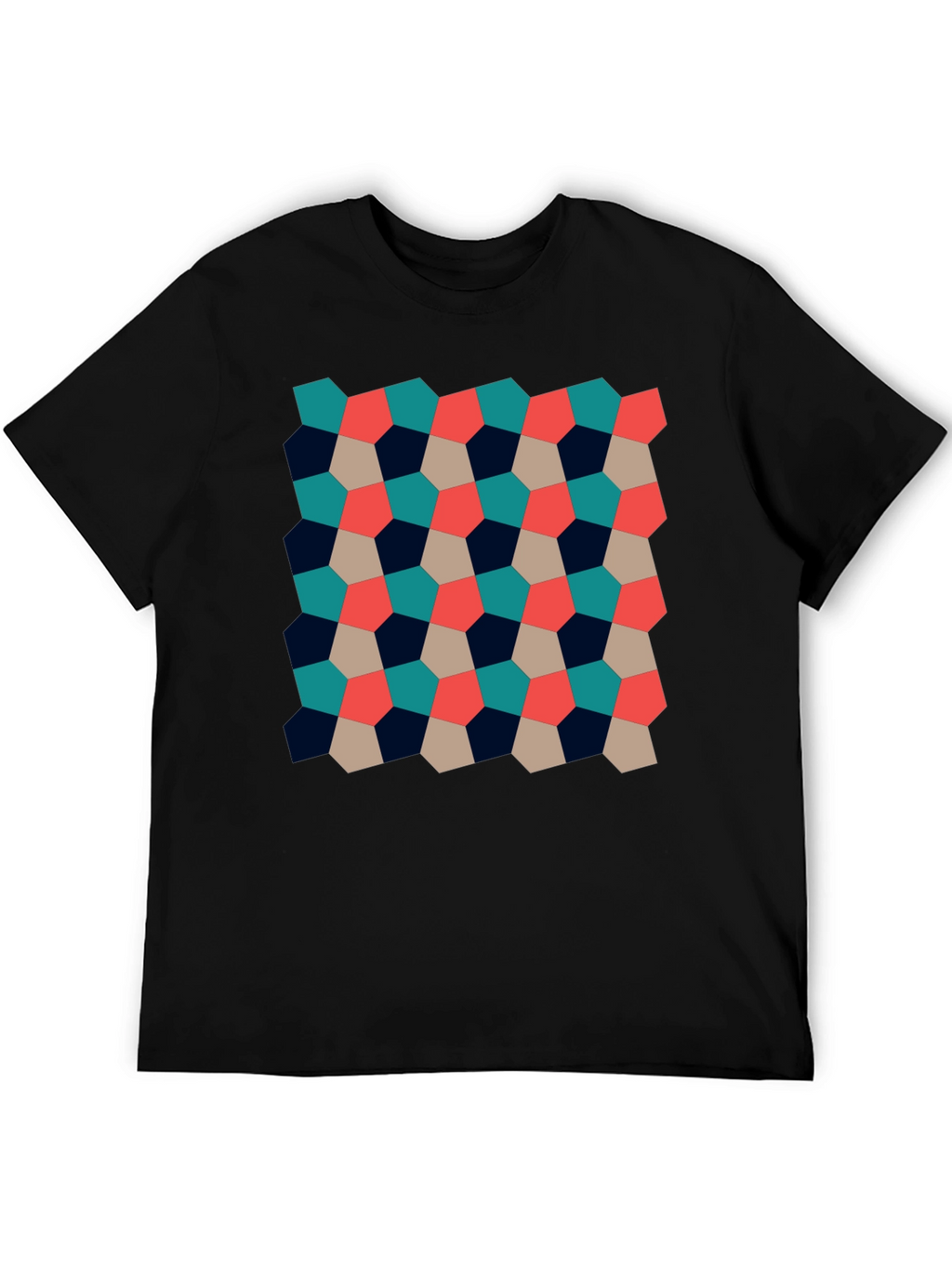 Geometric Pattern Tee