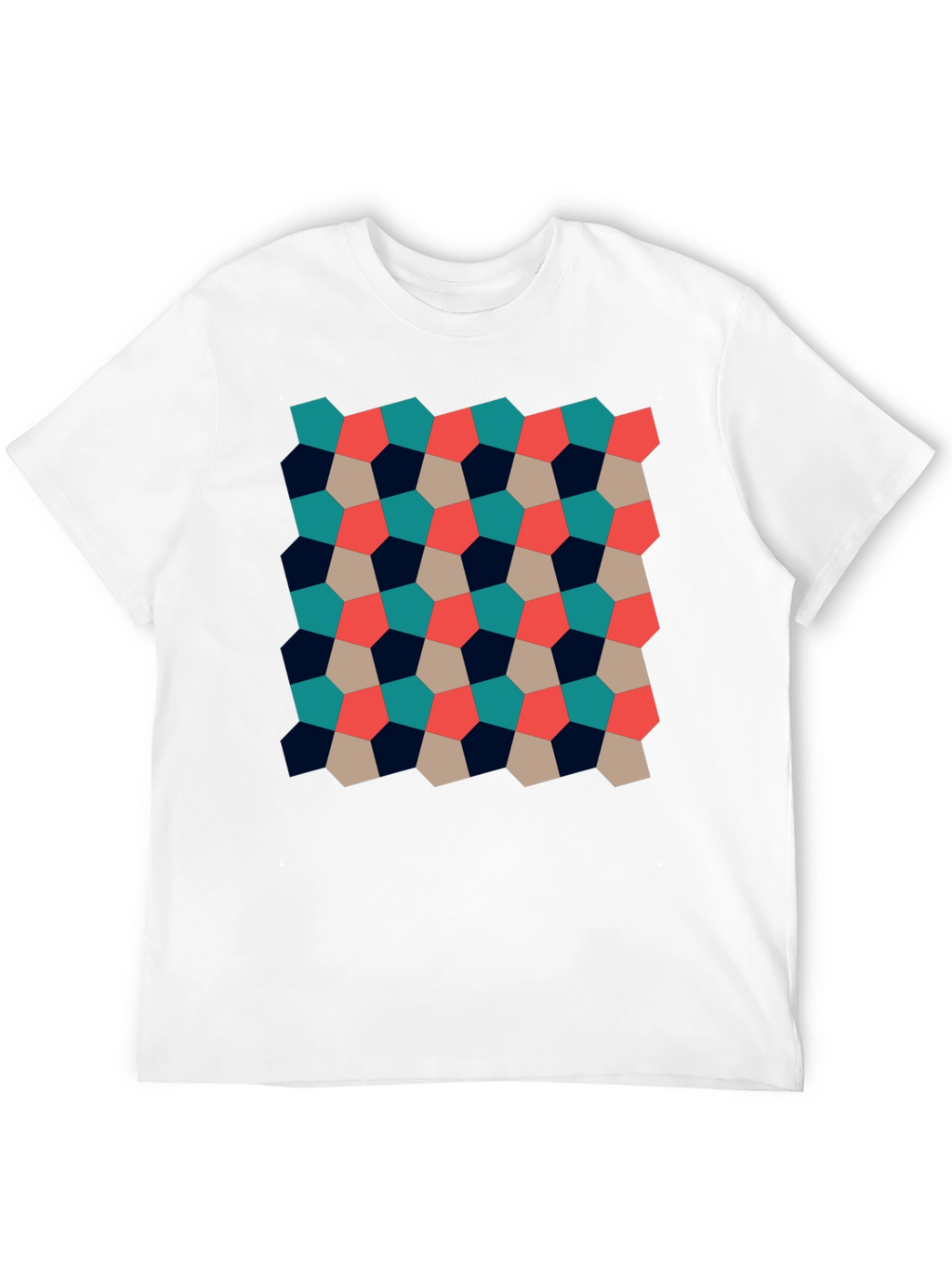 Geometric Pattern Tee