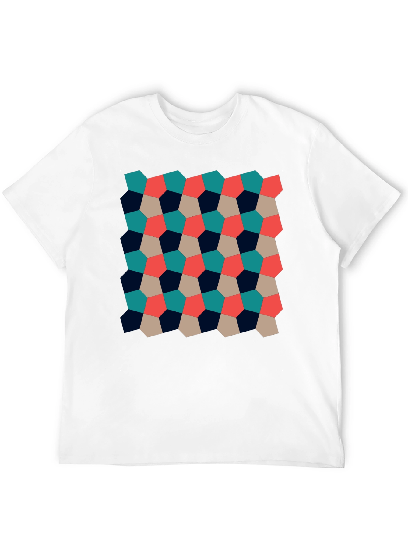 Geometric Pattern Tee