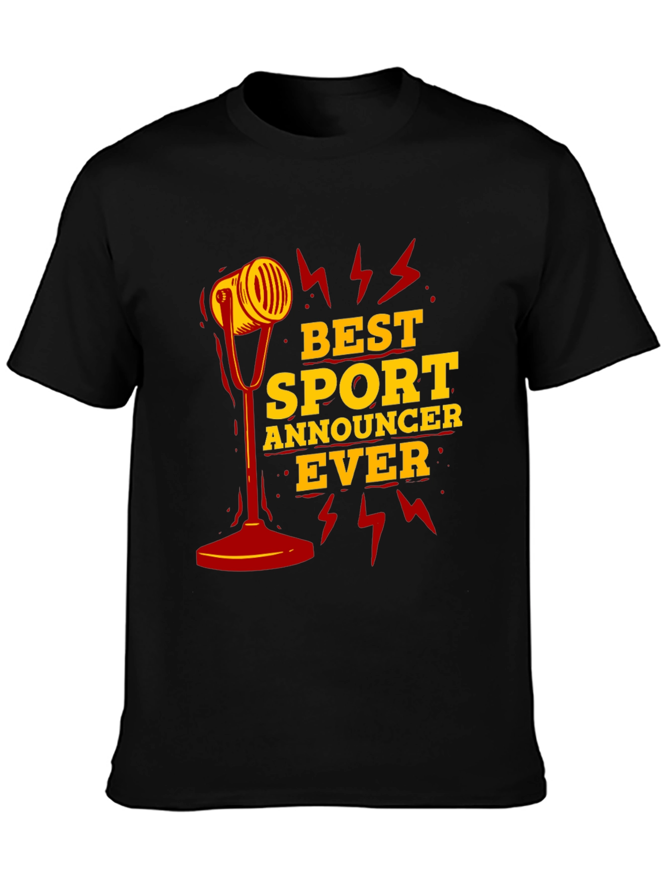 Best Sport Announcer Ever Graphic T-Shirt