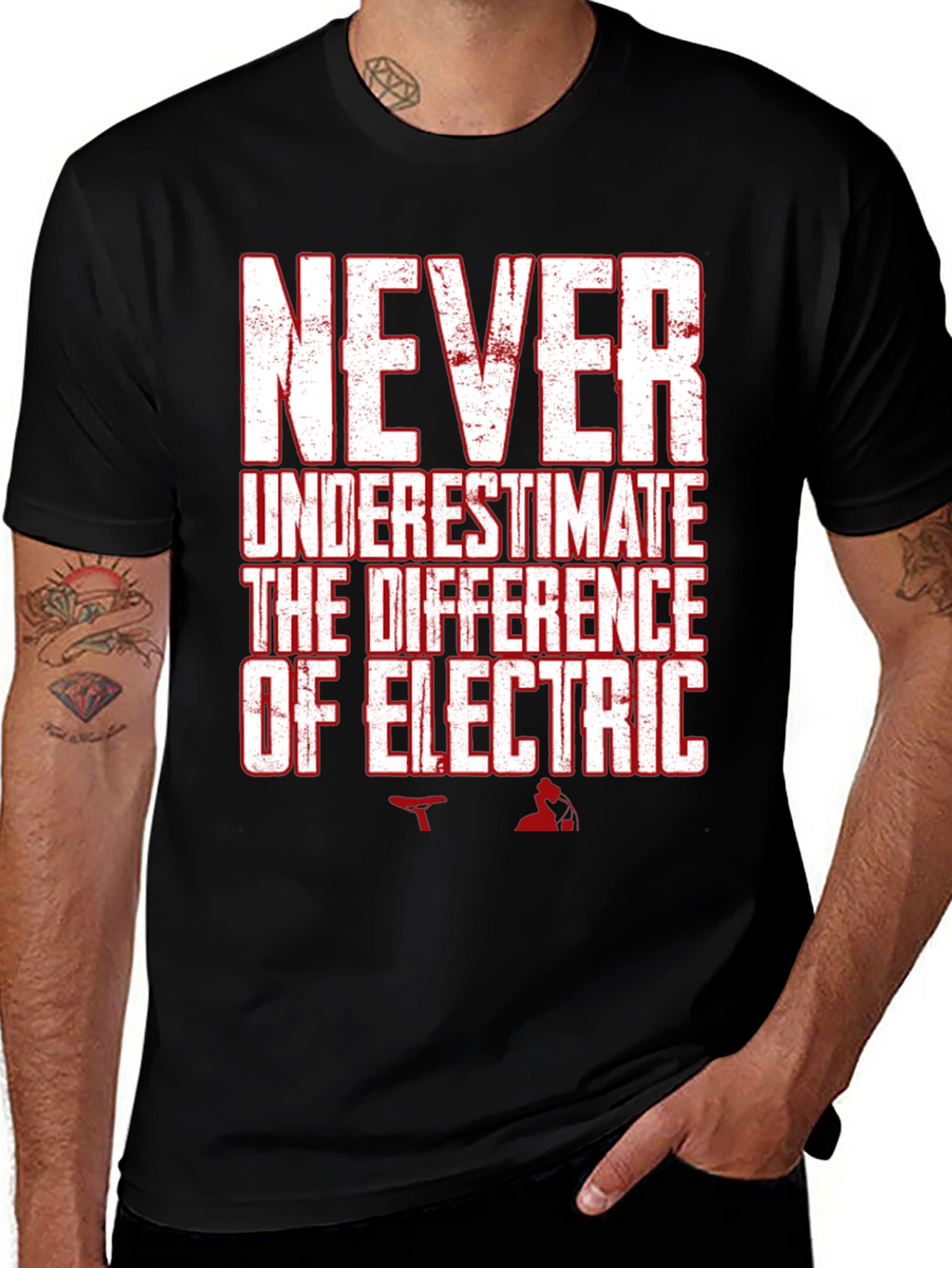 Never Underestimate Electric T-Shirt