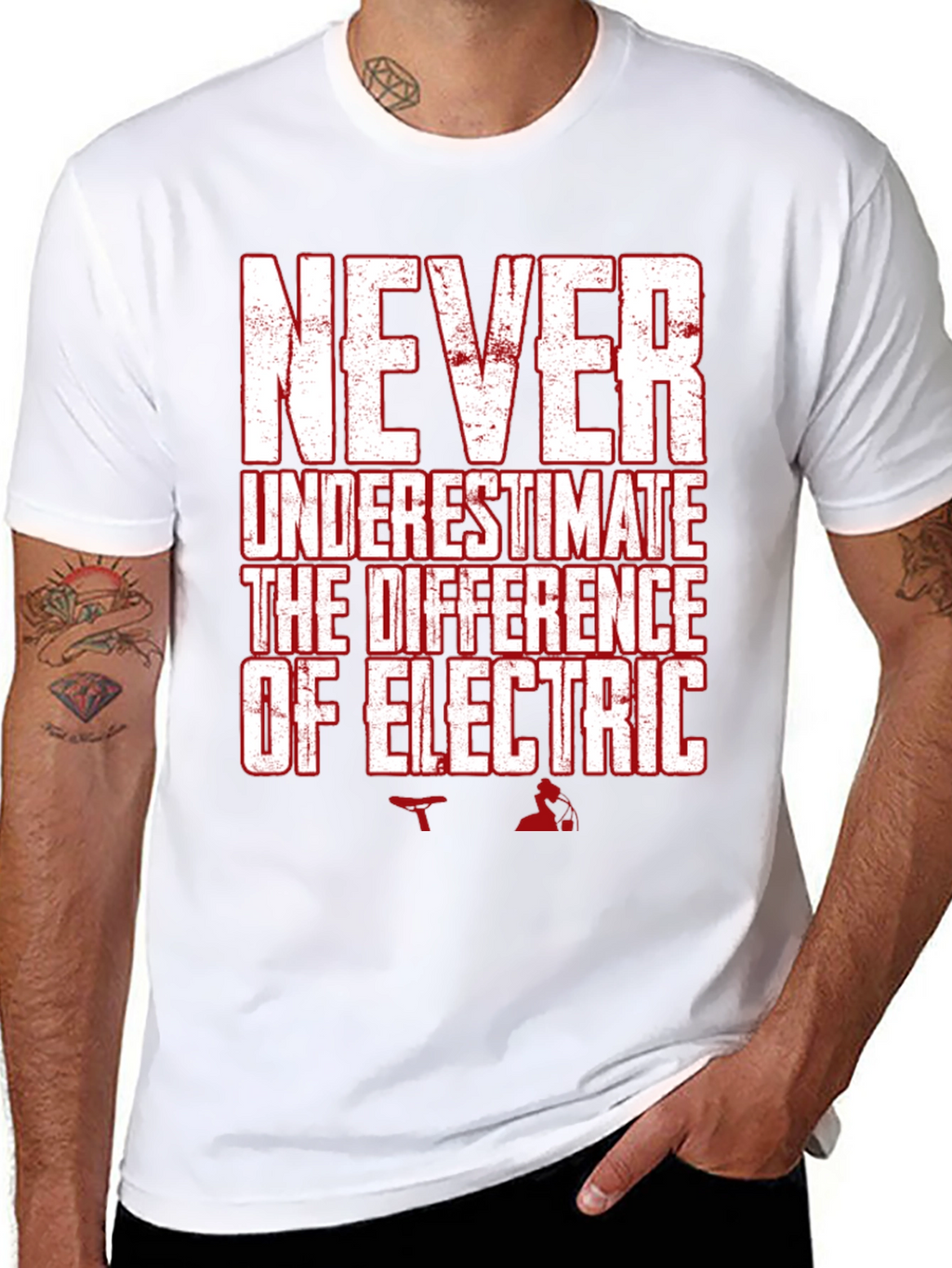 Never Underestimate Electric T-Shirt