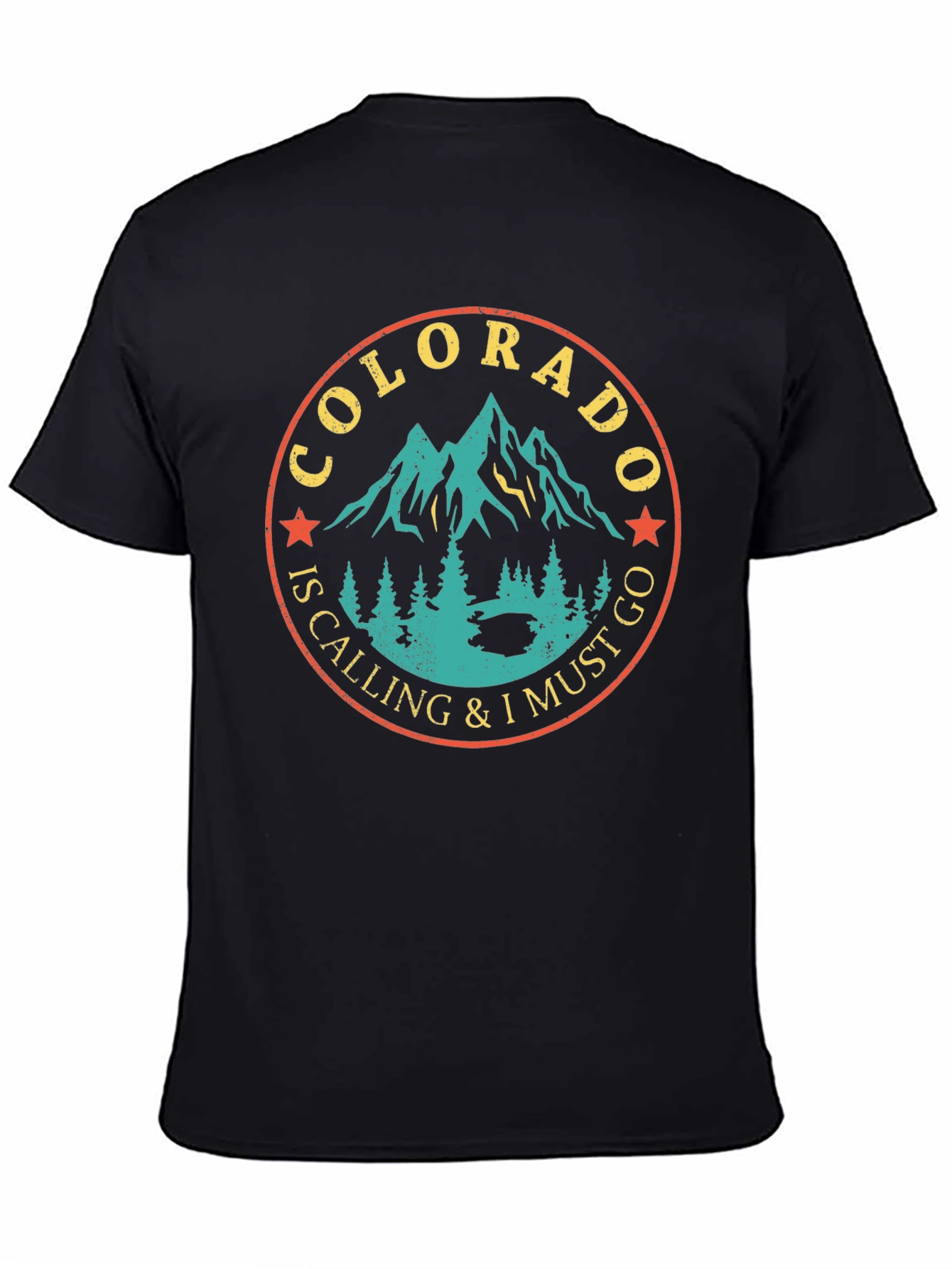 Colorado Calling Graphic Print Tee