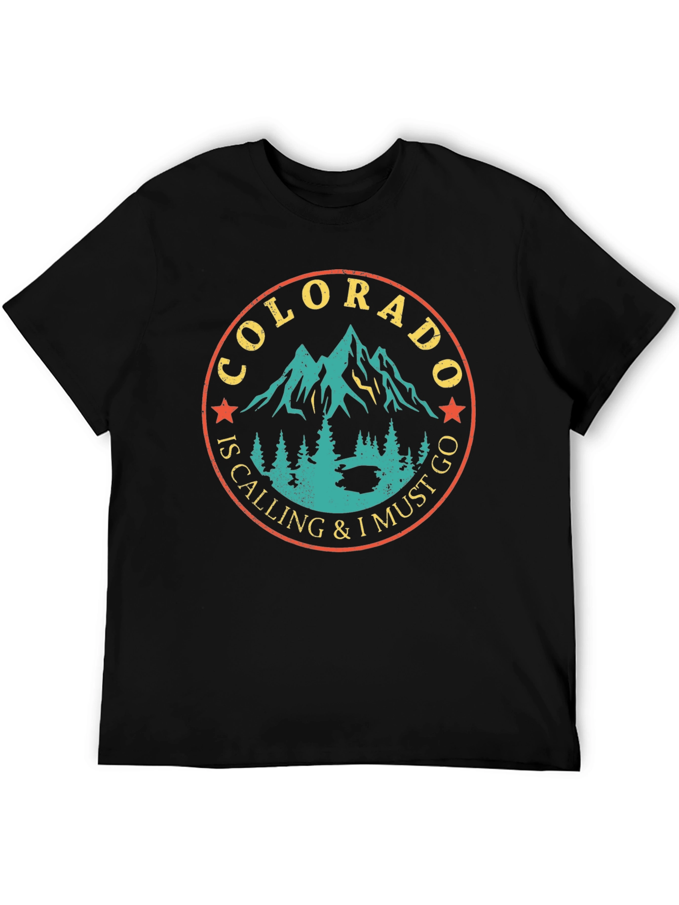Colorado Calling Graphic Print Tee