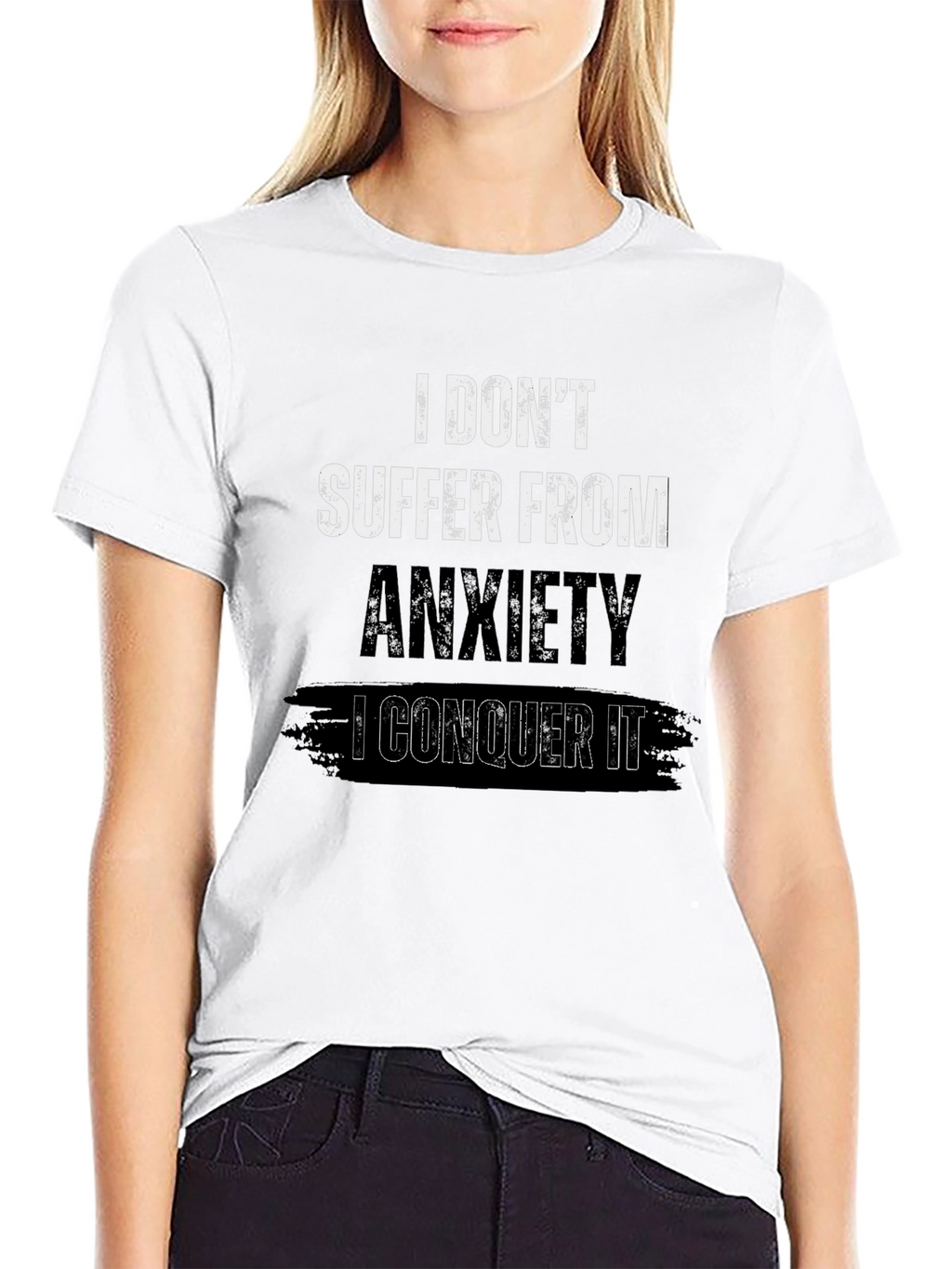 Anxiety Conqueror Graphic T-Shirt