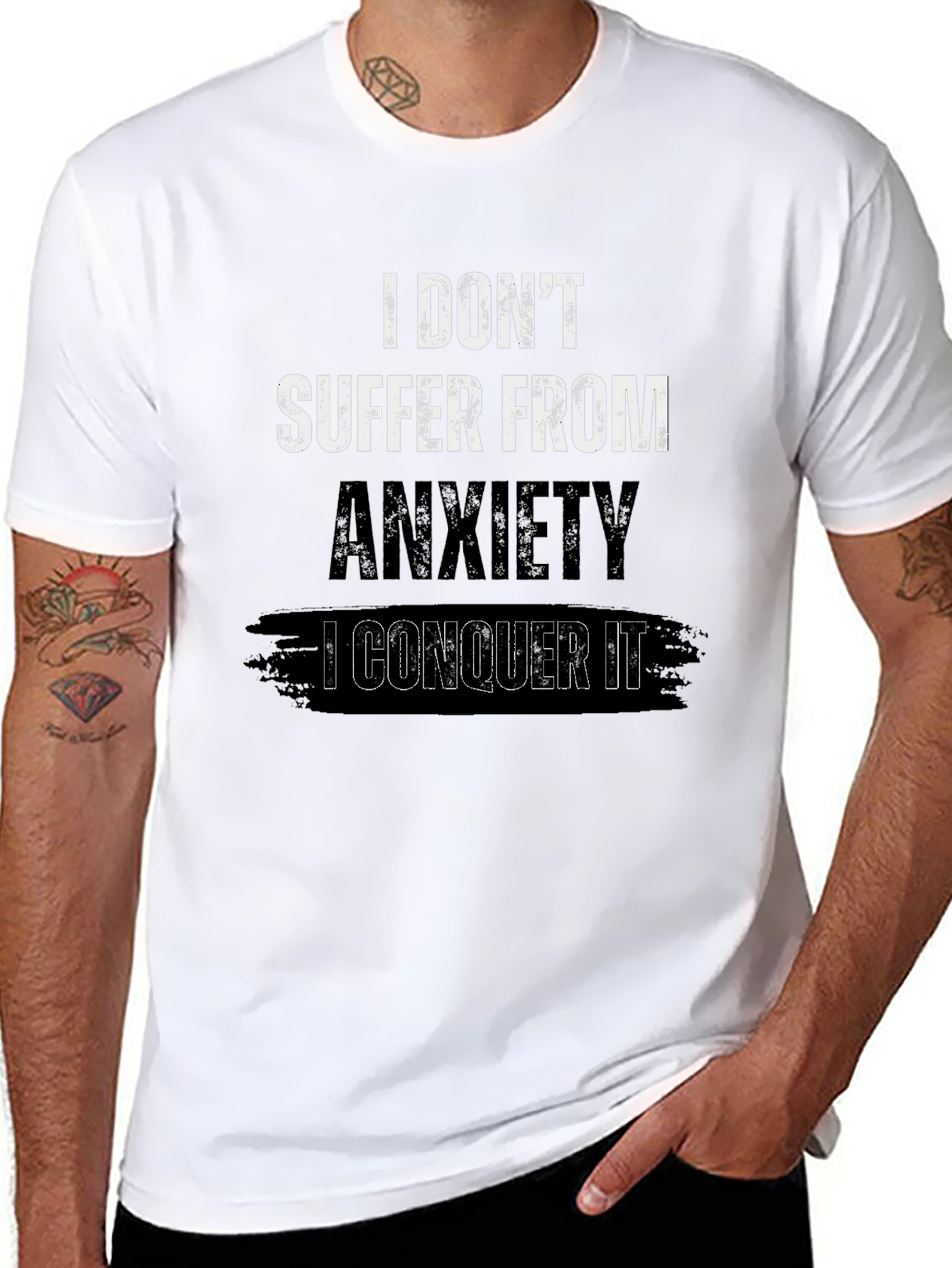 Anxiety Conqueror Graphic T-Shirt