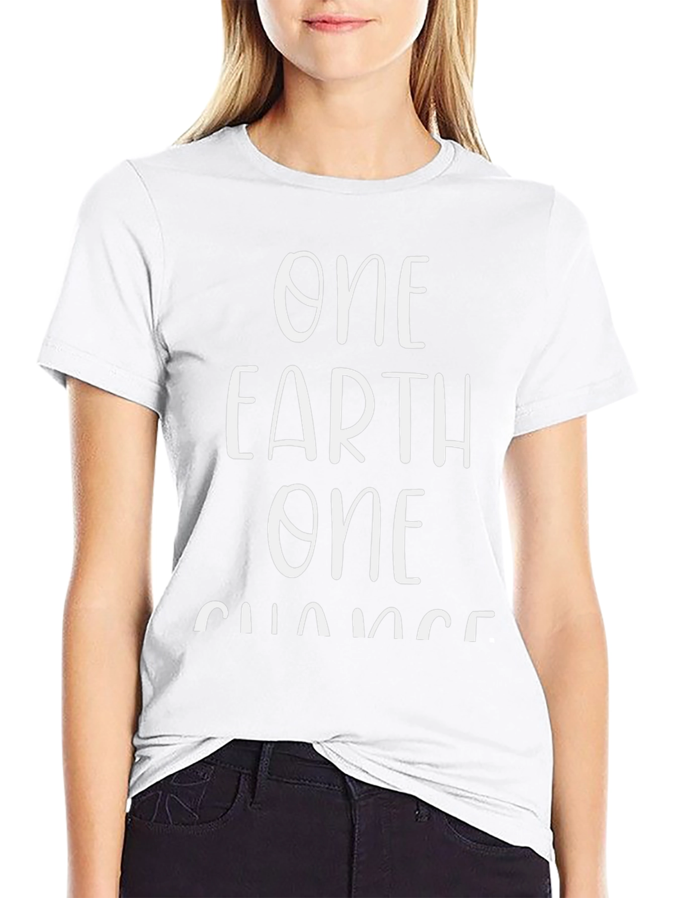 One Earth One Chance Graphic Tee - Environmental Awareness