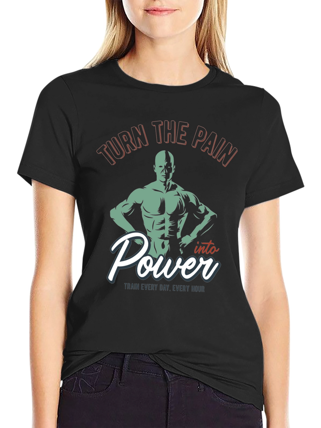Turn the Pain Into Power Gym T-Shirt