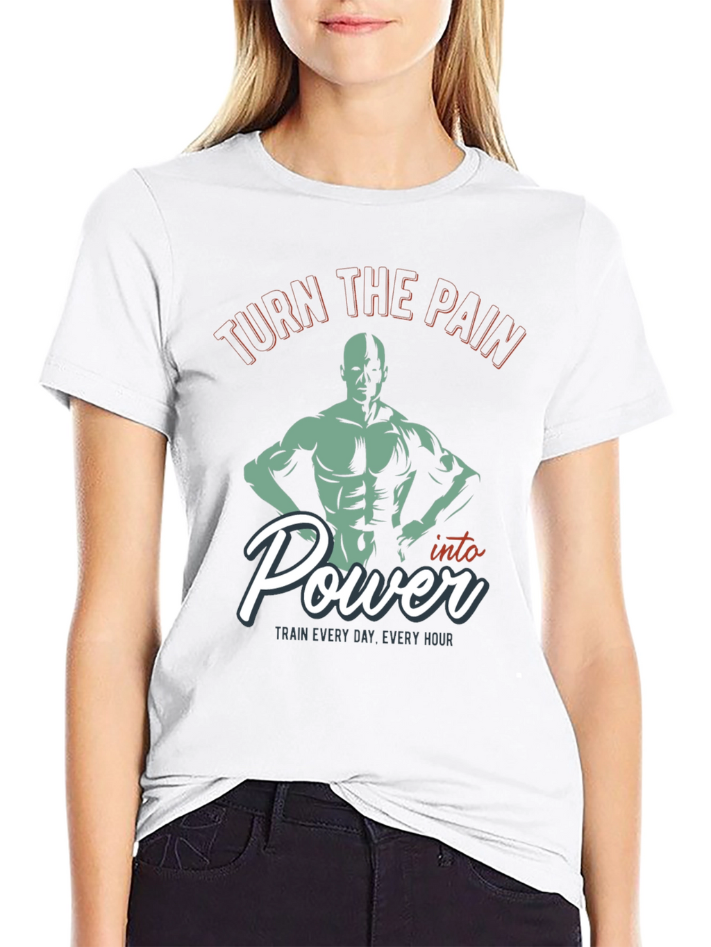 Turn the Pain Into Power Gym T-Shirt