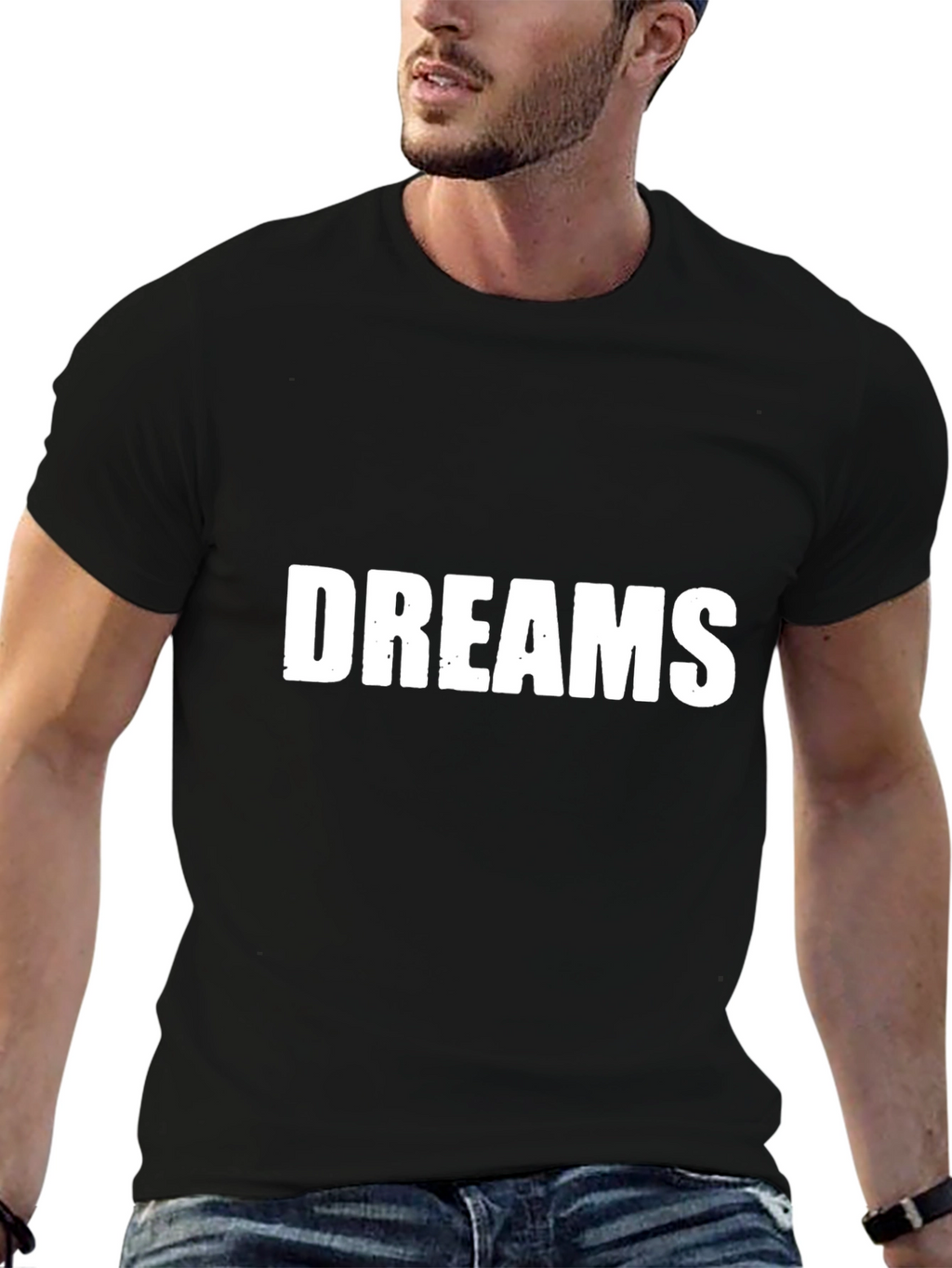 Dreams T-Shirt - Stylish Black Tee for Men