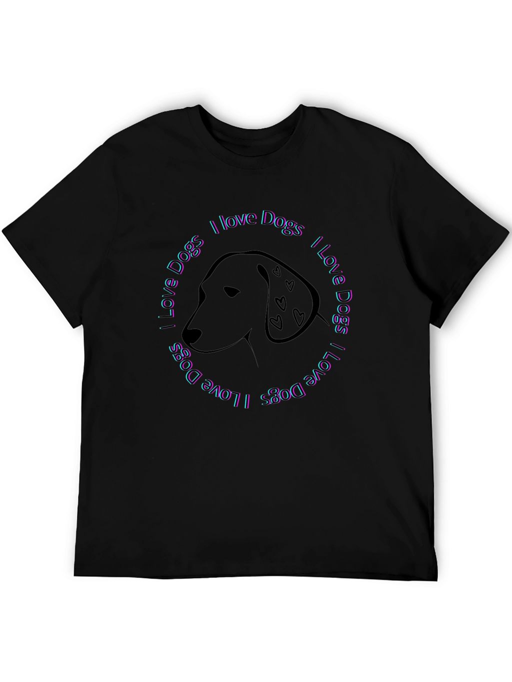 I Love Dogs Graphic Tee