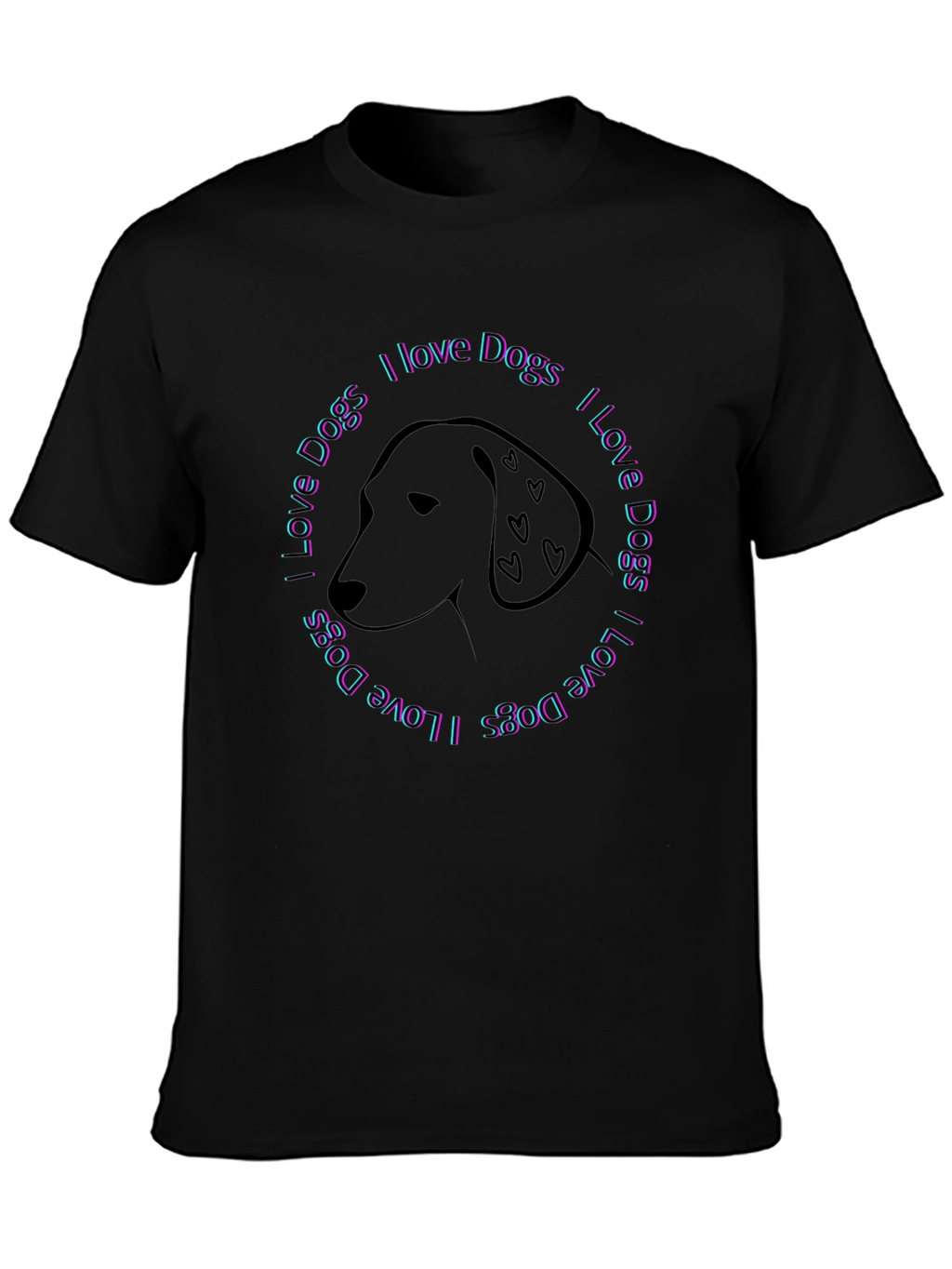 I Love Dogs Graphic Tee
