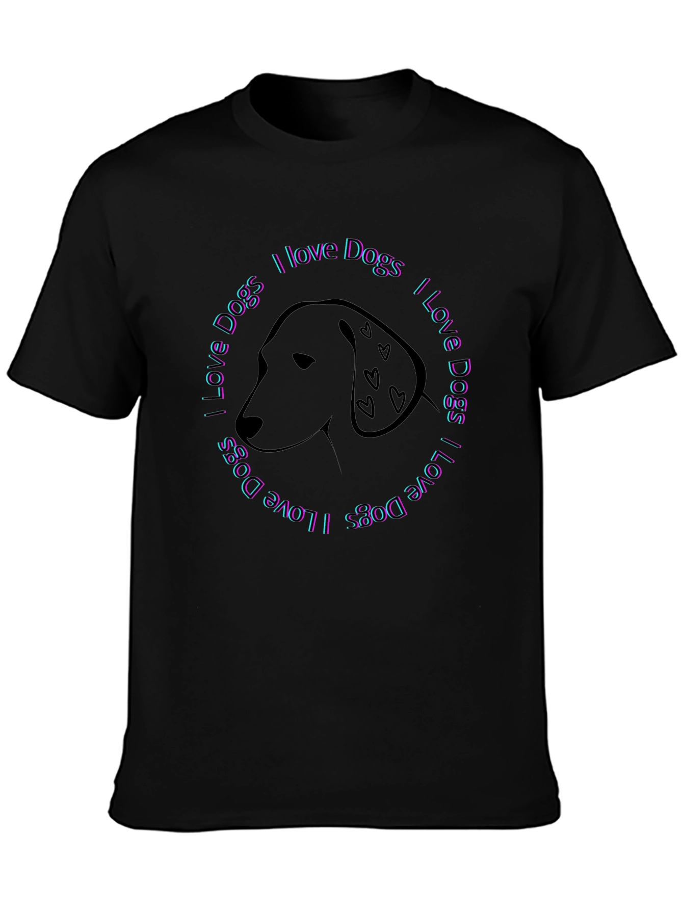 I Love Dogs Graphic Tee