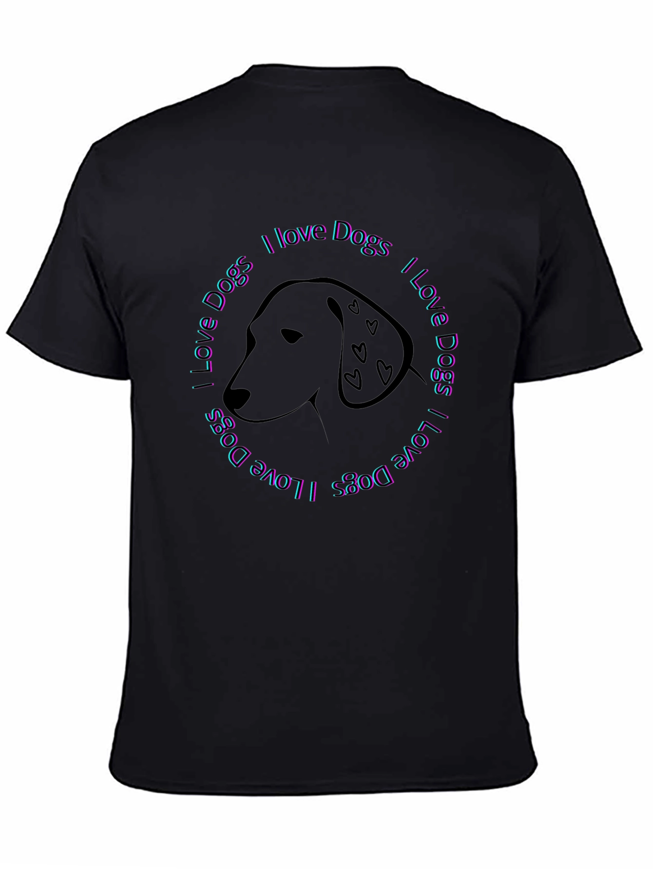 I Love Dogs Graphic Tee