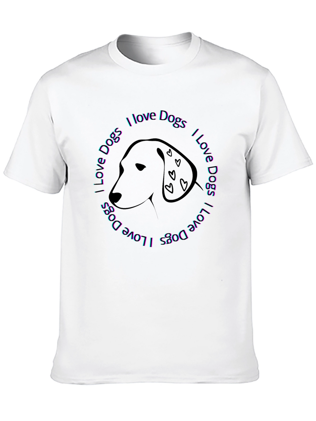 I Love Dogs Graphic Tee