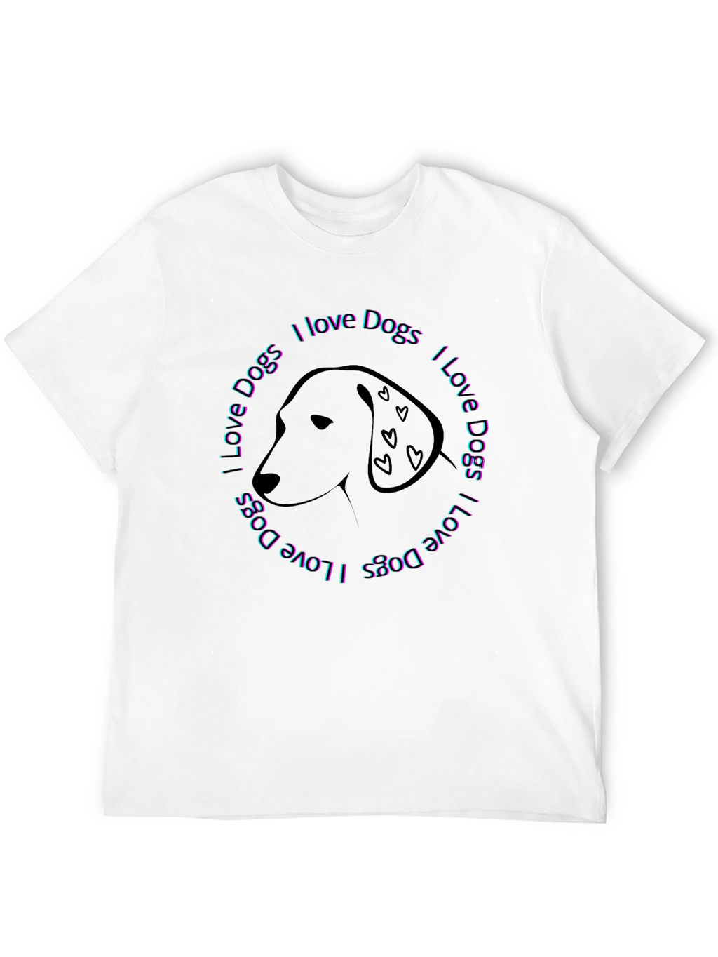 I Love Dogs Graphic Tee