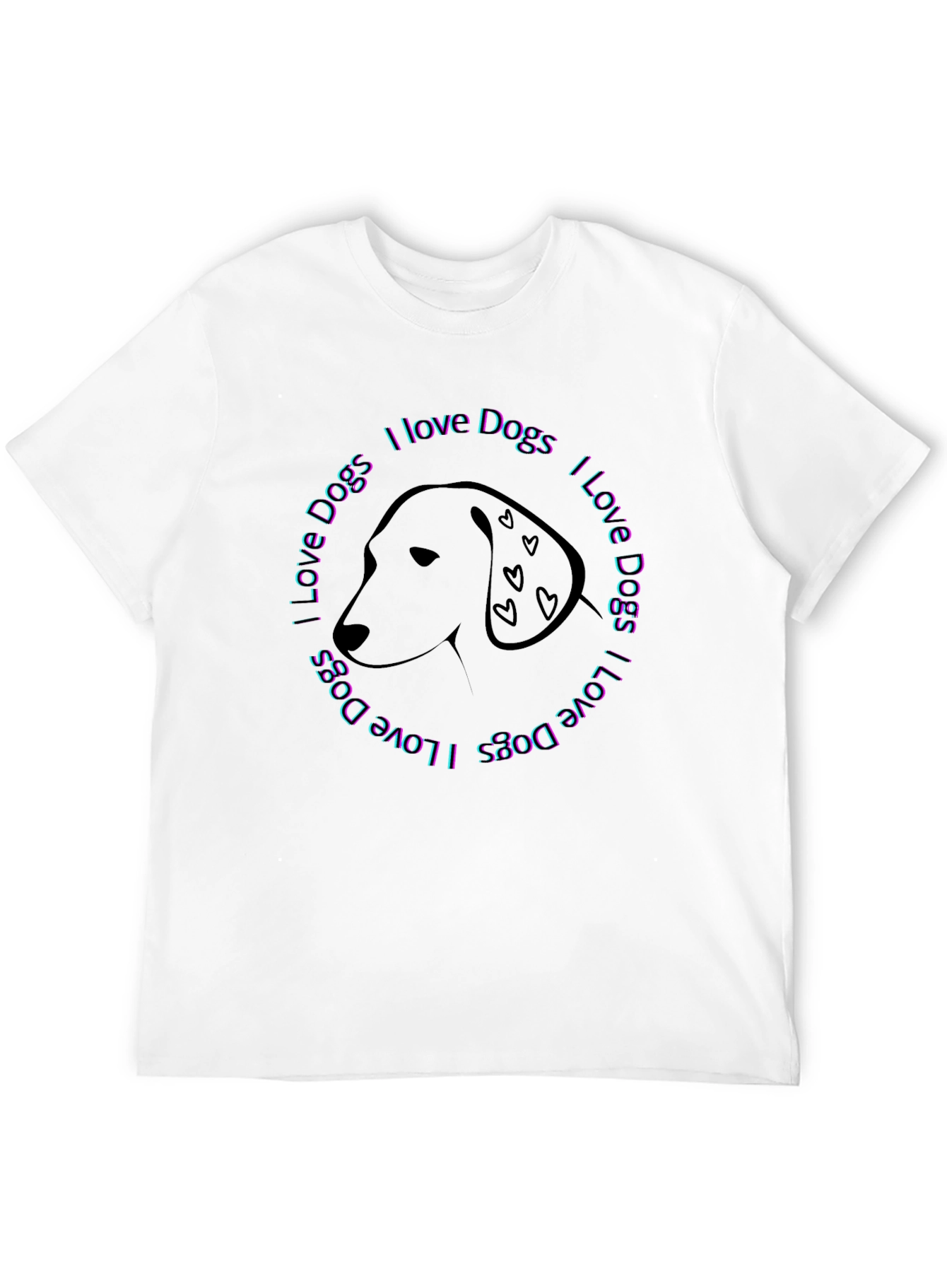 I Love Dogs Graphic Tee
