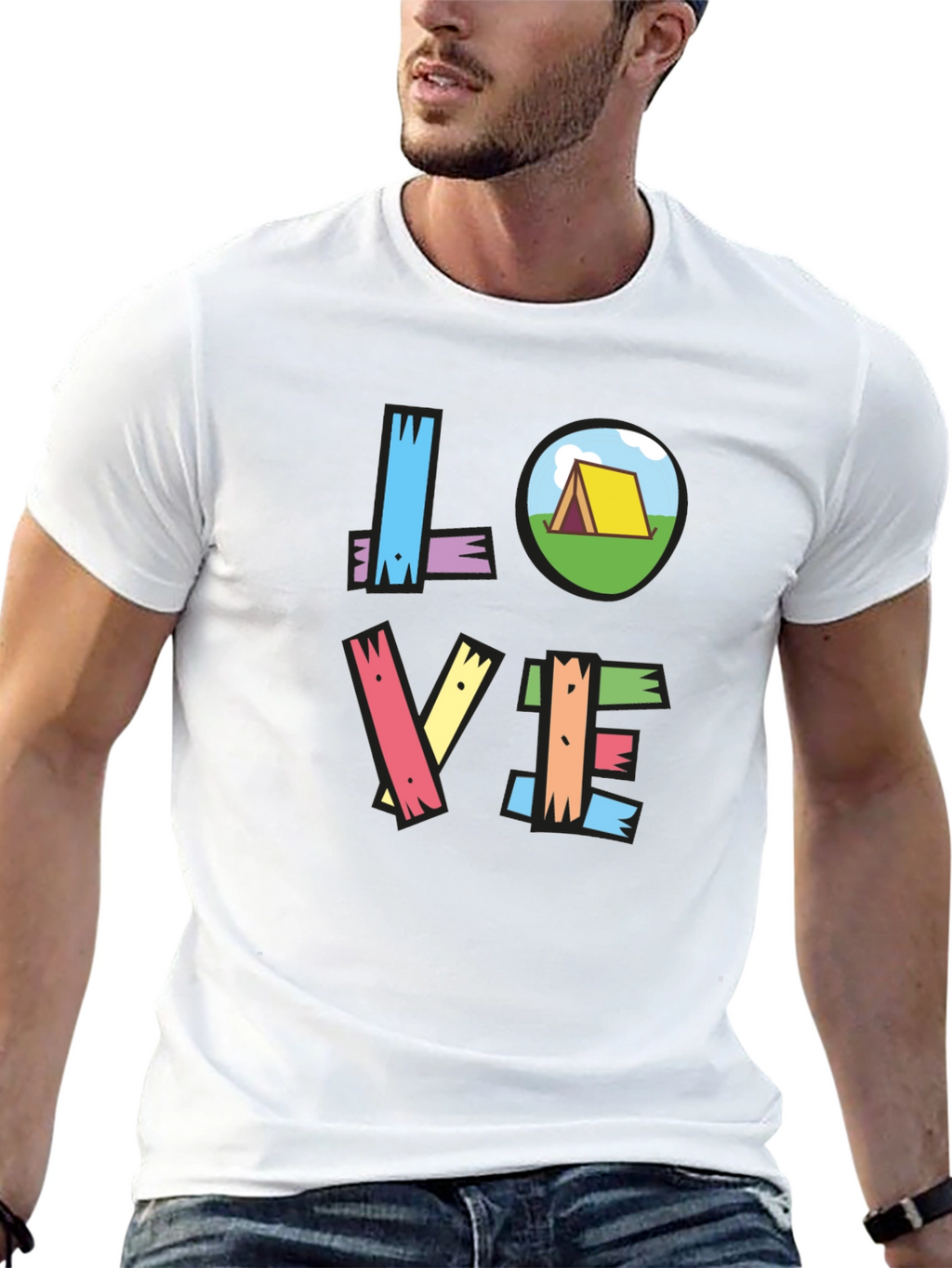 Camping Love T-Shirt - Adventure Time