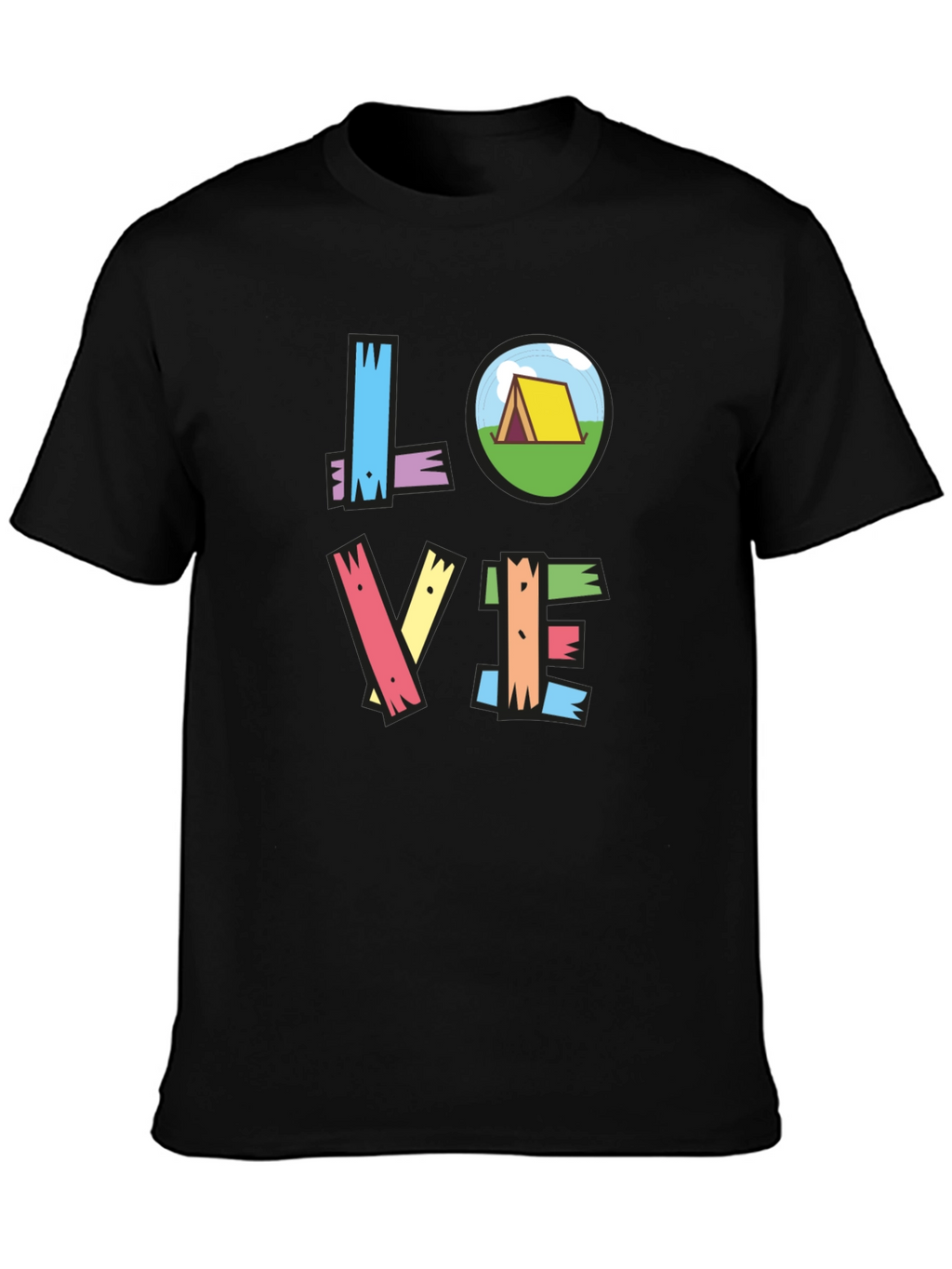 Camping Love T-Shirt - Adventure Time