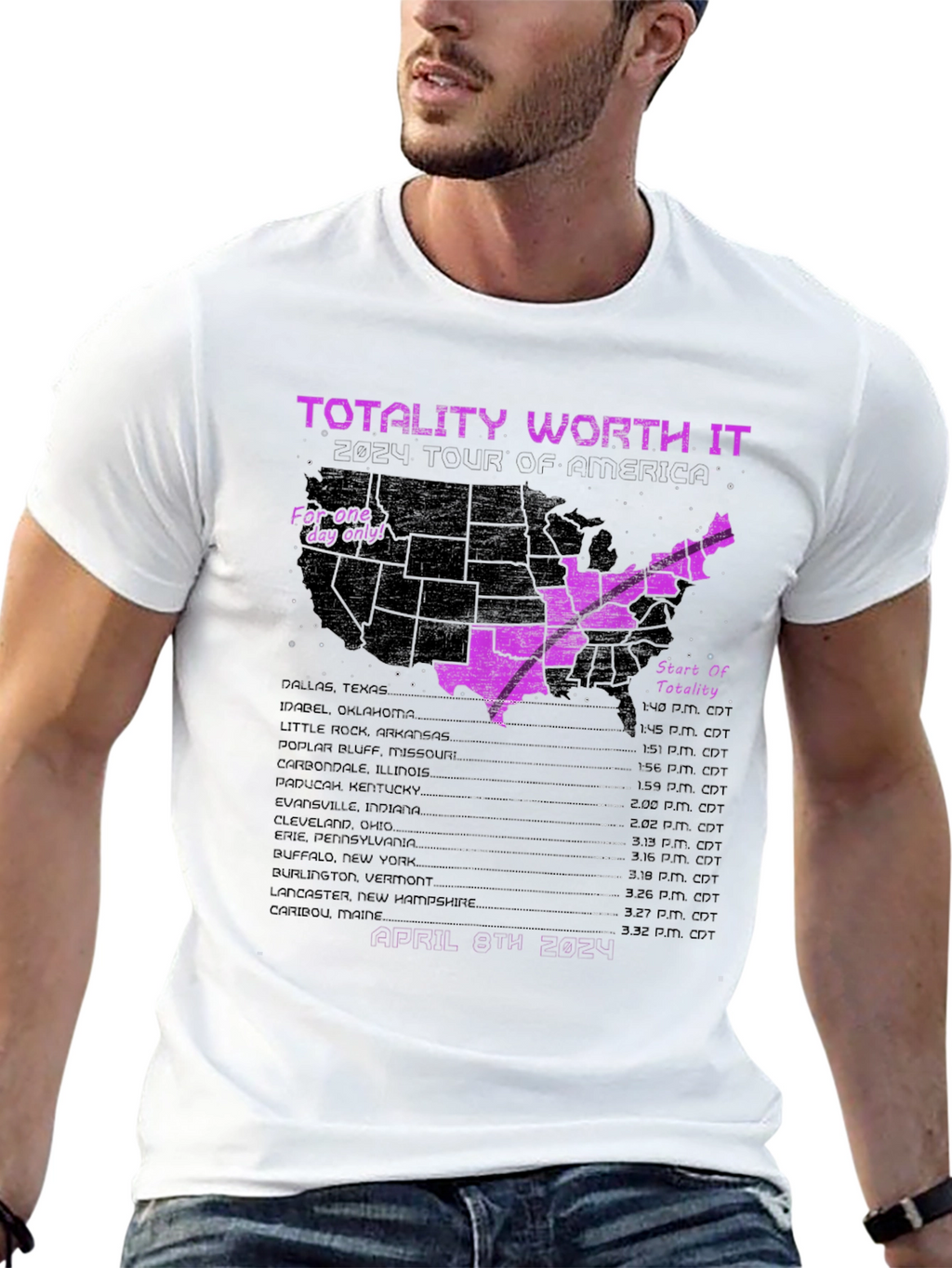 Total Solar Eclipse 2024 T-Shirt